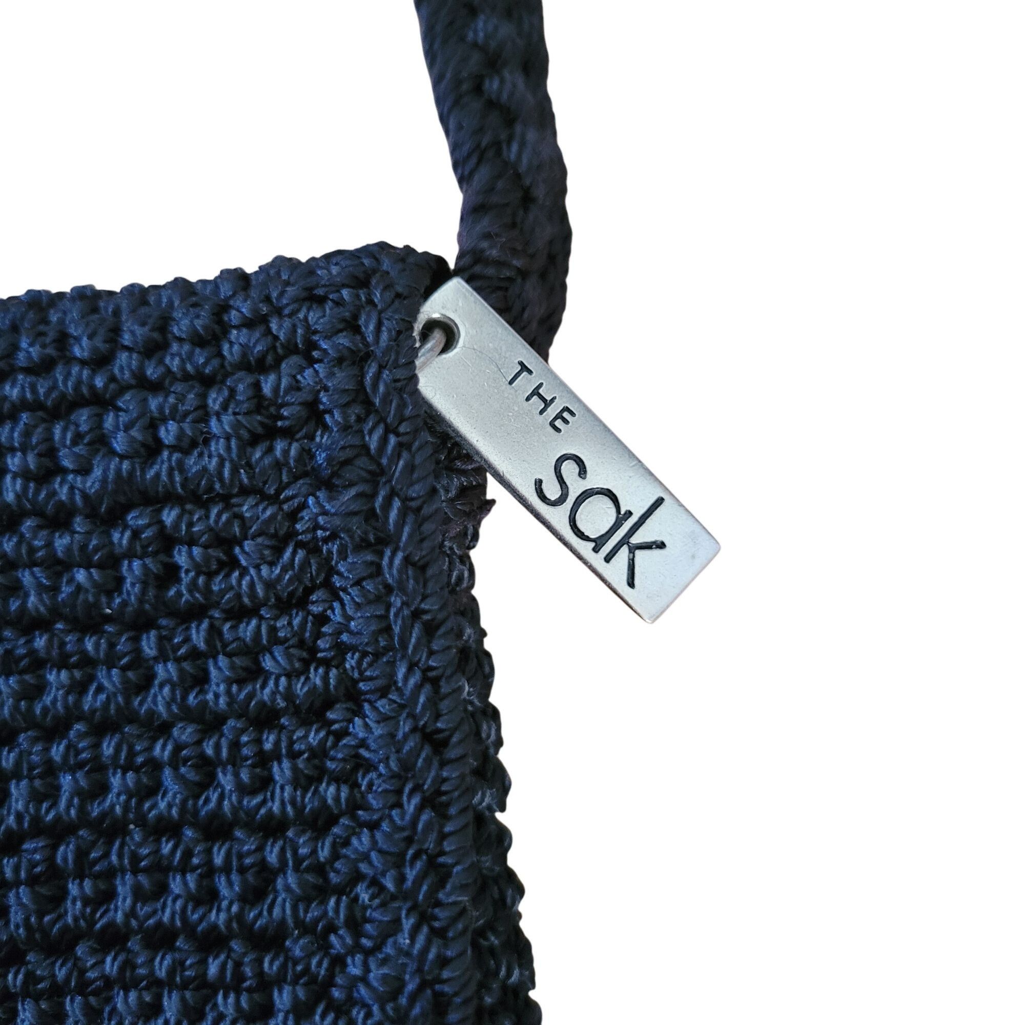 The Sak The Sak Black Crochet Crossbody Bag Shoulder Strap Travel Ne Size ONE SIZE - 2 Thumbnail