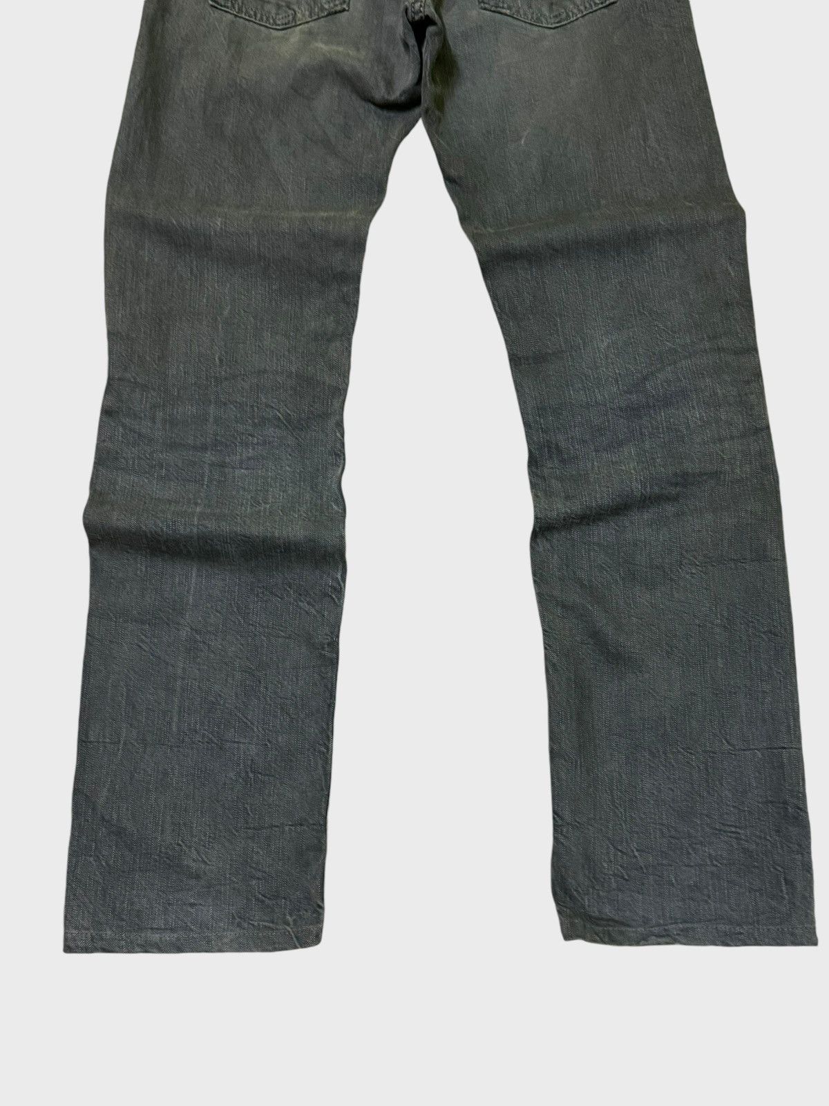 Edwin × Hysteric Glamour Vintage Edwin 502 Studs Skull Distressed Denim Size US 30 / EU 46 - 15 Thumbnail