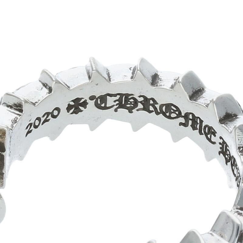 Chrome Hearts Chrome Hear Star Hoop Earring Silver Size ONE SIZE - 3 Thumbnail