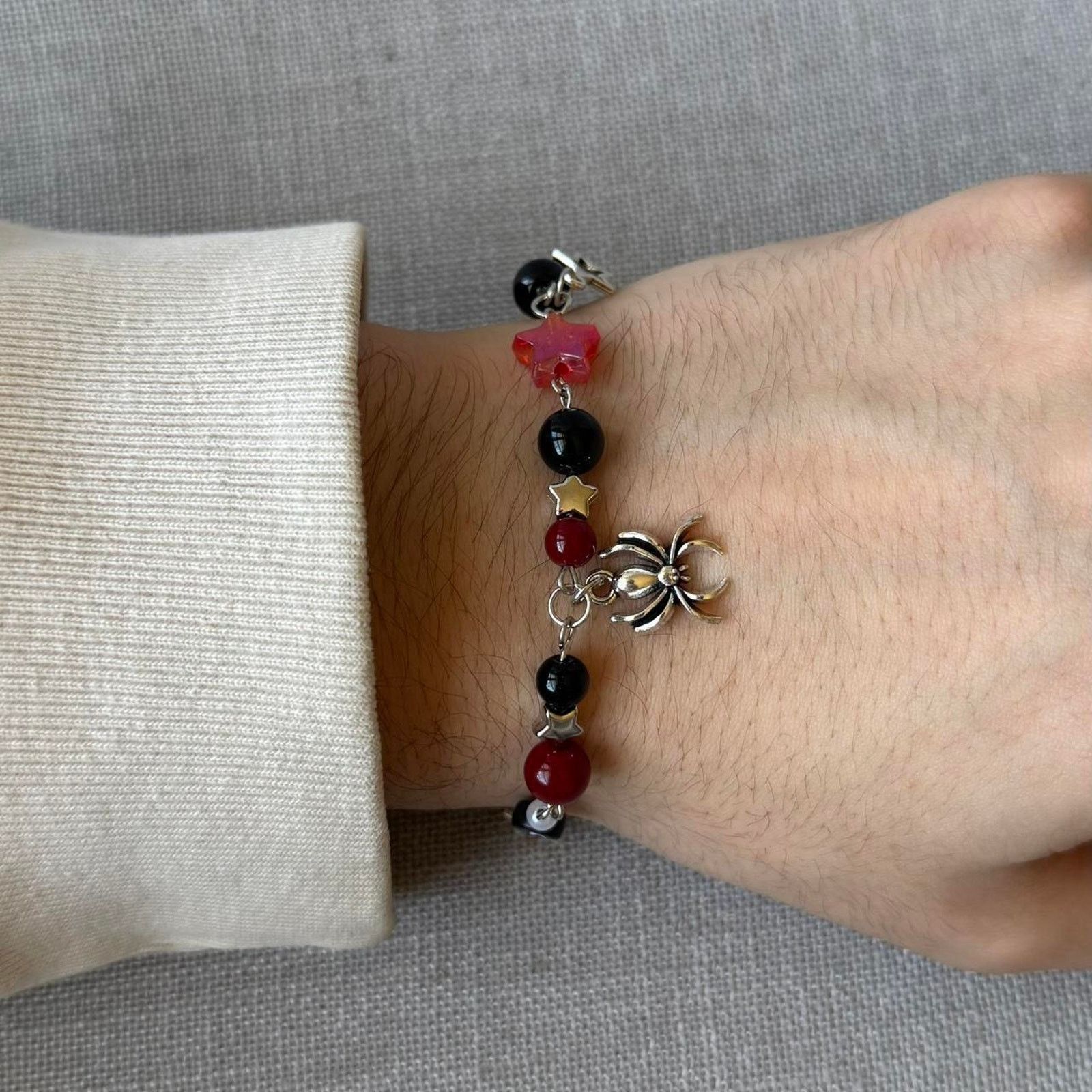 Other Cute y2k beaded charm bracelet MENS2 Size ONE SIZE - 2 Thumbnail