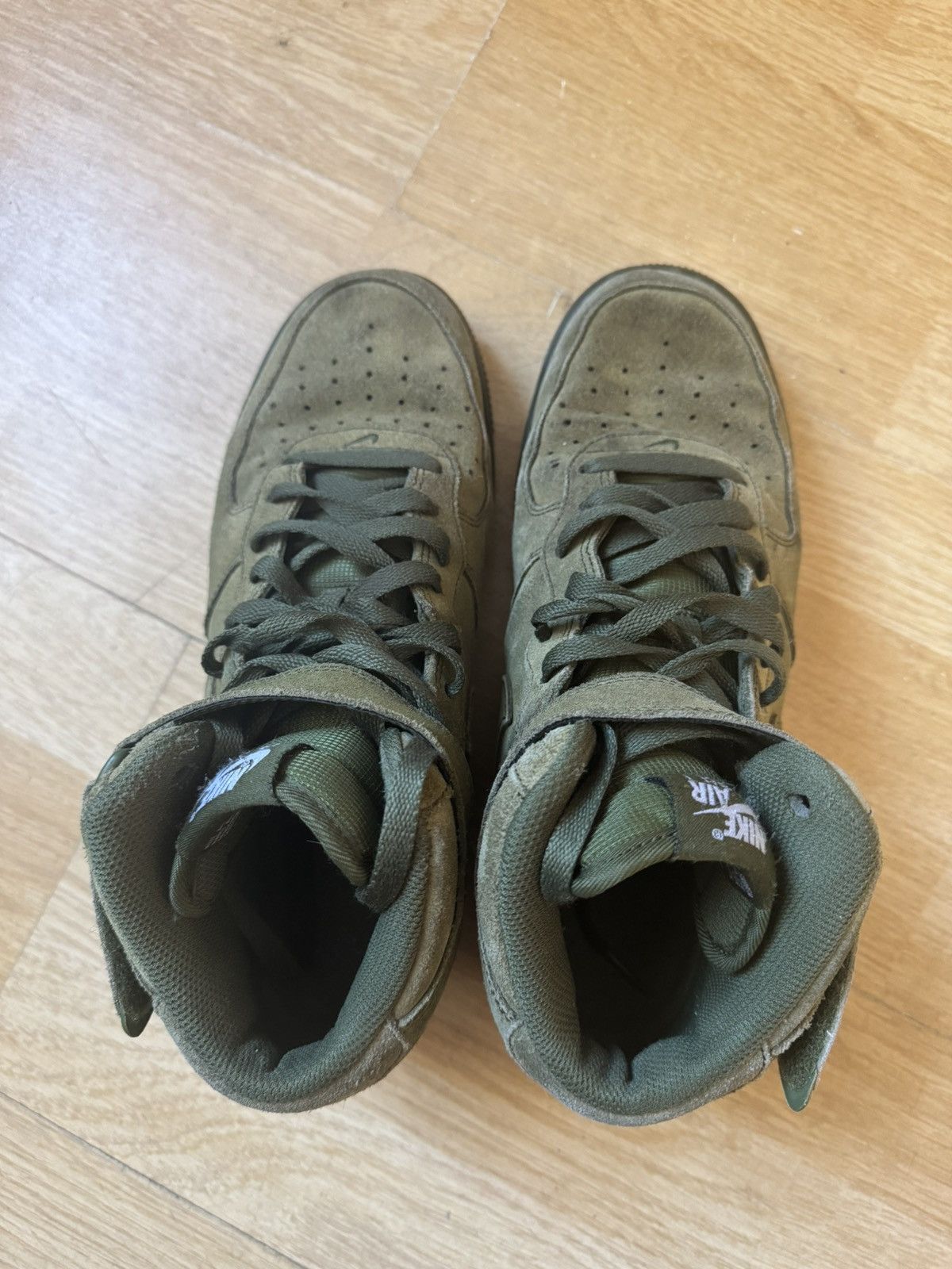 Nike Nike Air Force 1 Mid Mens Size 8 Legion Green No Box Size US 8 / EU 41 - 6 Thumbnail