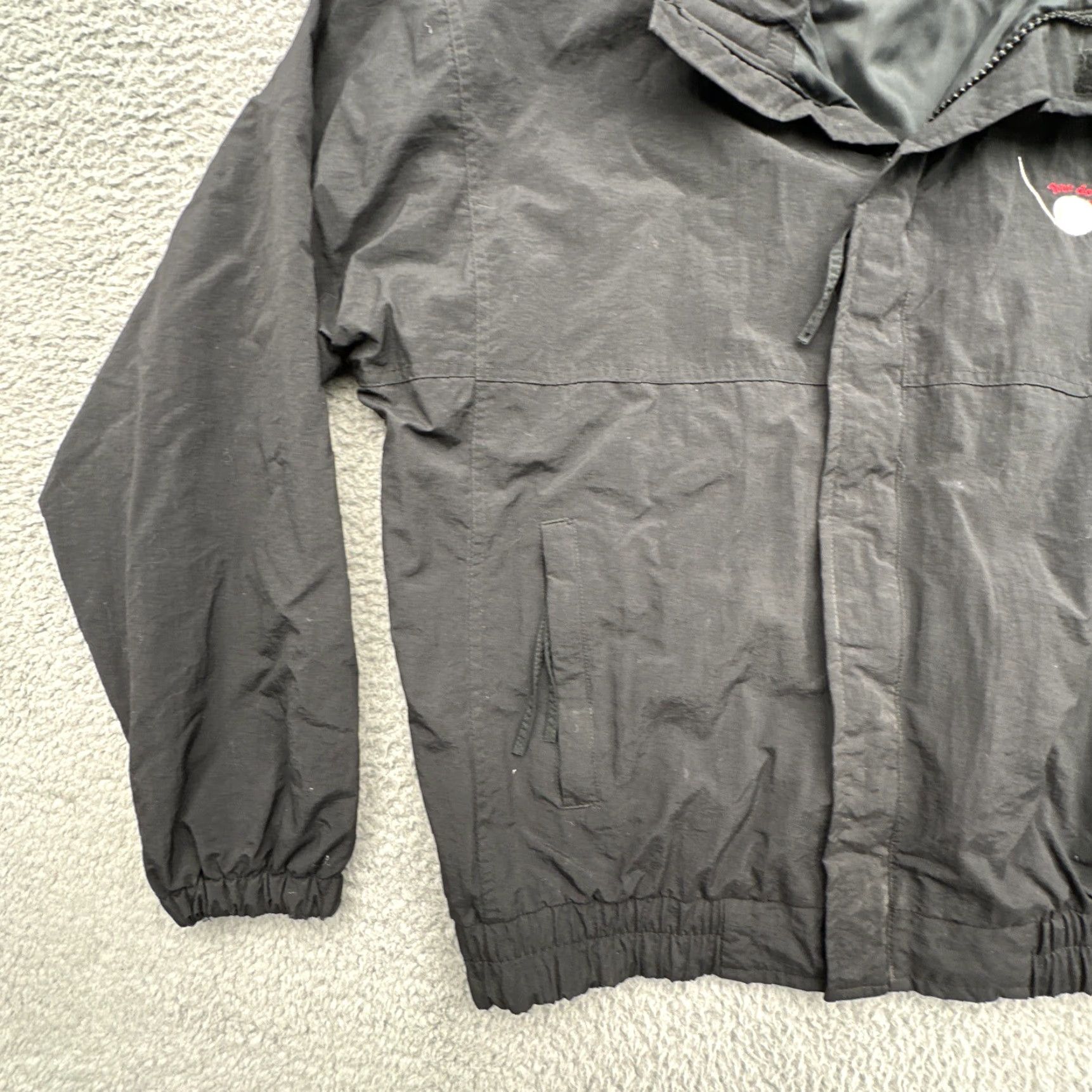 Vintage VINTAGE Fahrenheit Windbreaker Jacket 90s Black XL Men Shirt? Size US XL / EU 56 / 4 - 5 Thumbnail