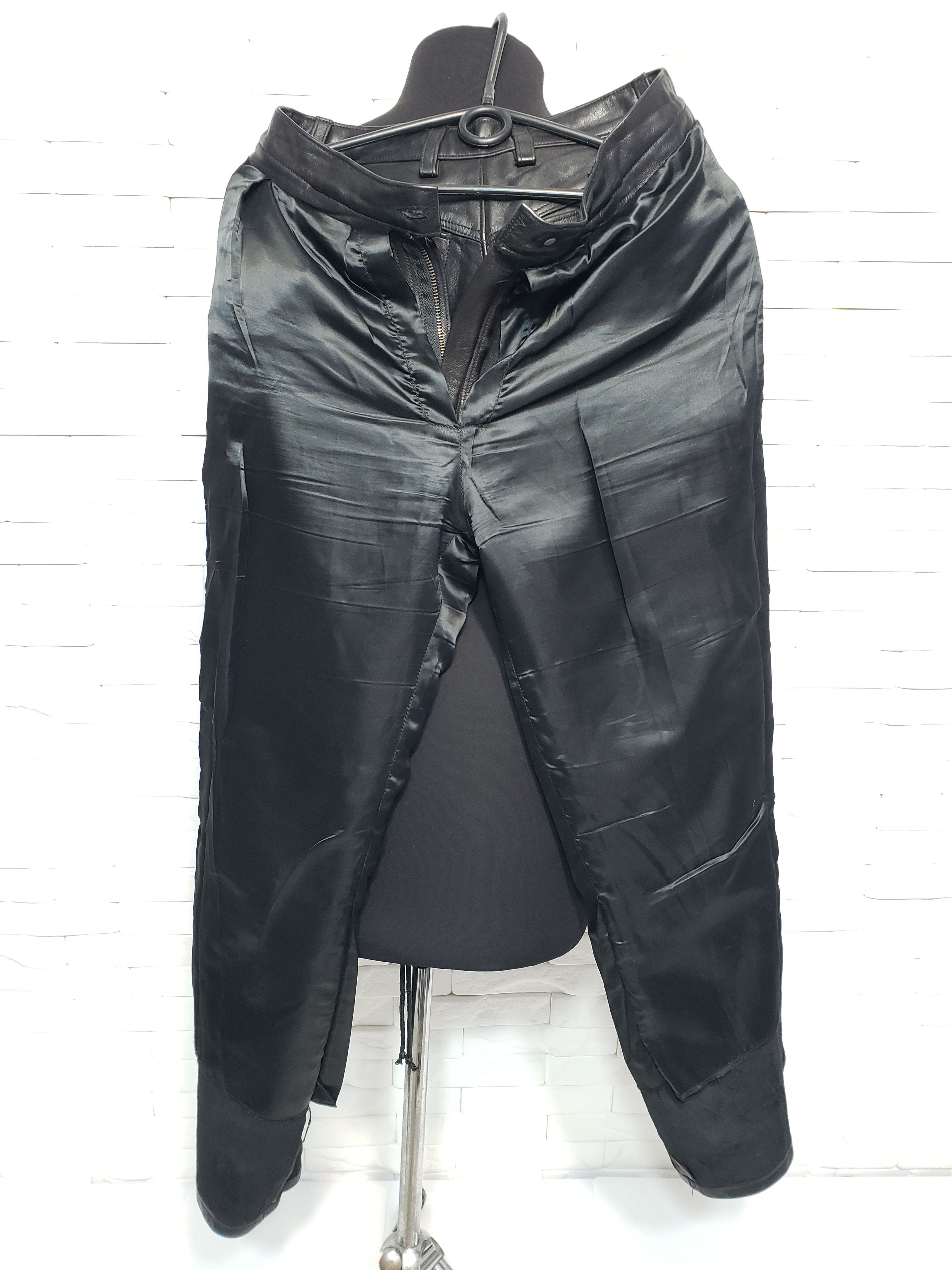 Genuine Leather Men's leather pants. Size US 34 / EU 50 - 9 Thumbnail