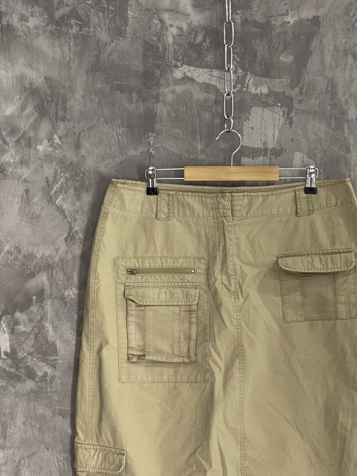 Japanese Brand Unknow brands cargo skirt g.o.a style Y2K Size 34" / US 12 / IT 48 - 3 Thumbnail