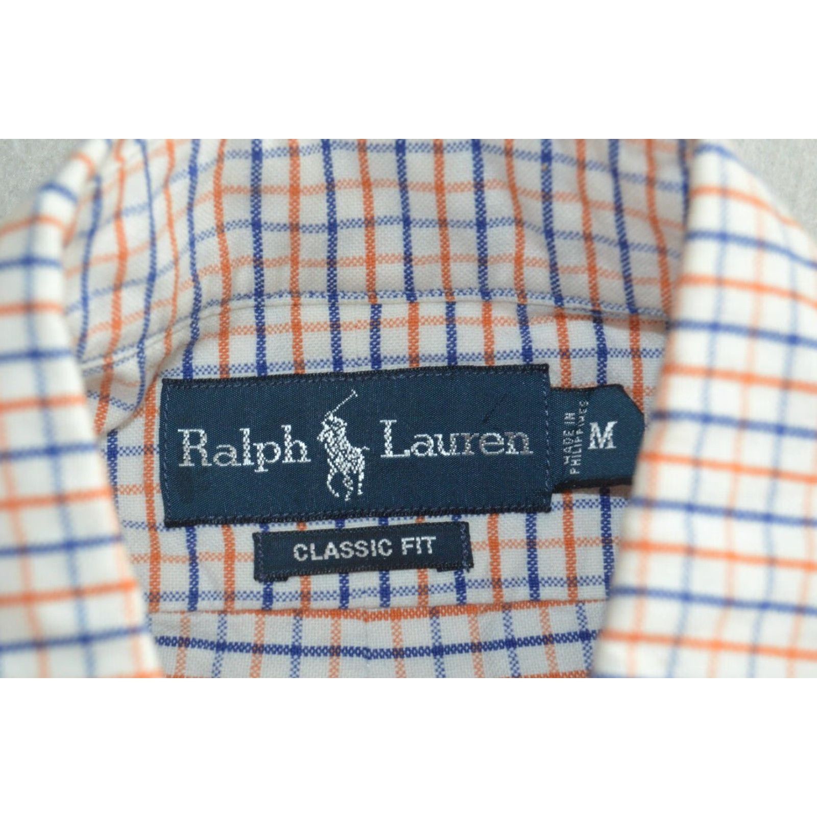 Polo Ralph Lauren Polo Ralph Lauren Shirt Mens M Button Up Short Sleeve Blake Blue Red White Plaid Size US M / EU 48-50 / 2 - 4 Thumbnail