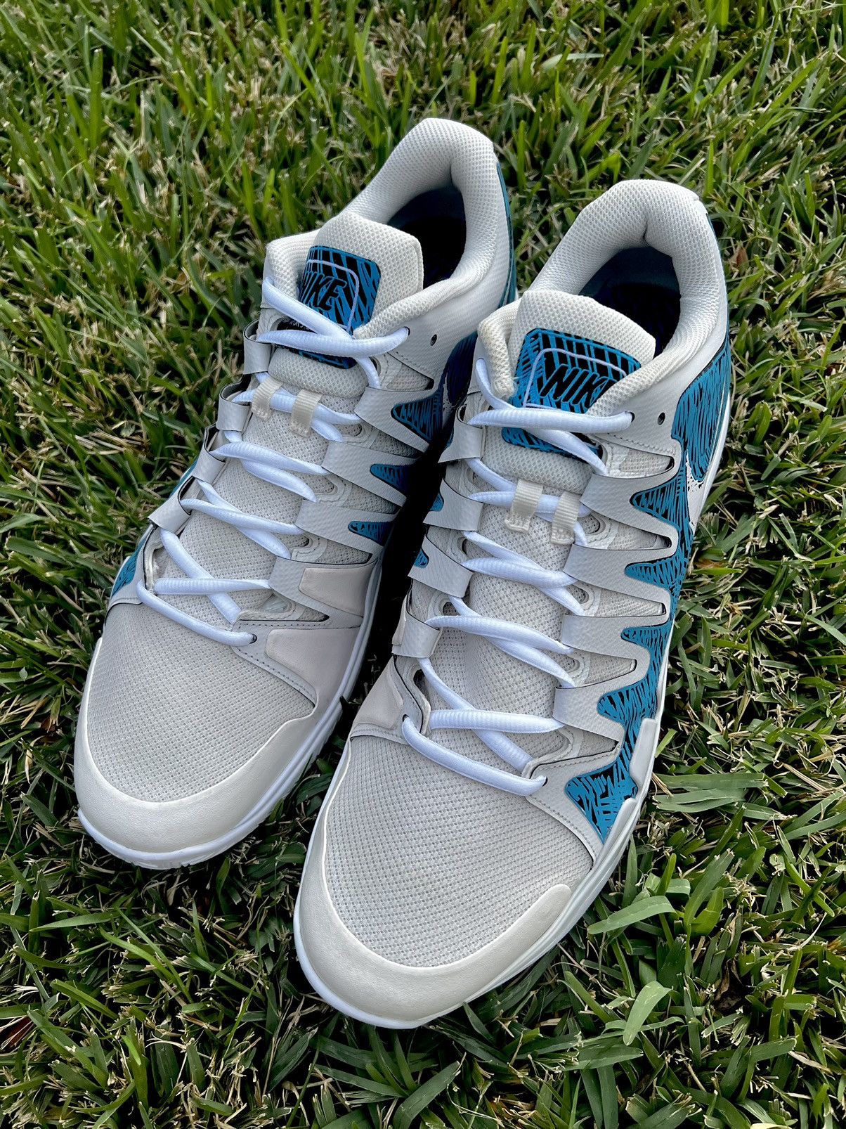 Nike RARE Nike Zoom Vapor Tour 9.5 size 14 Cali Murals Tennis Size US 14 / EU 47 - 3 Thumbnail