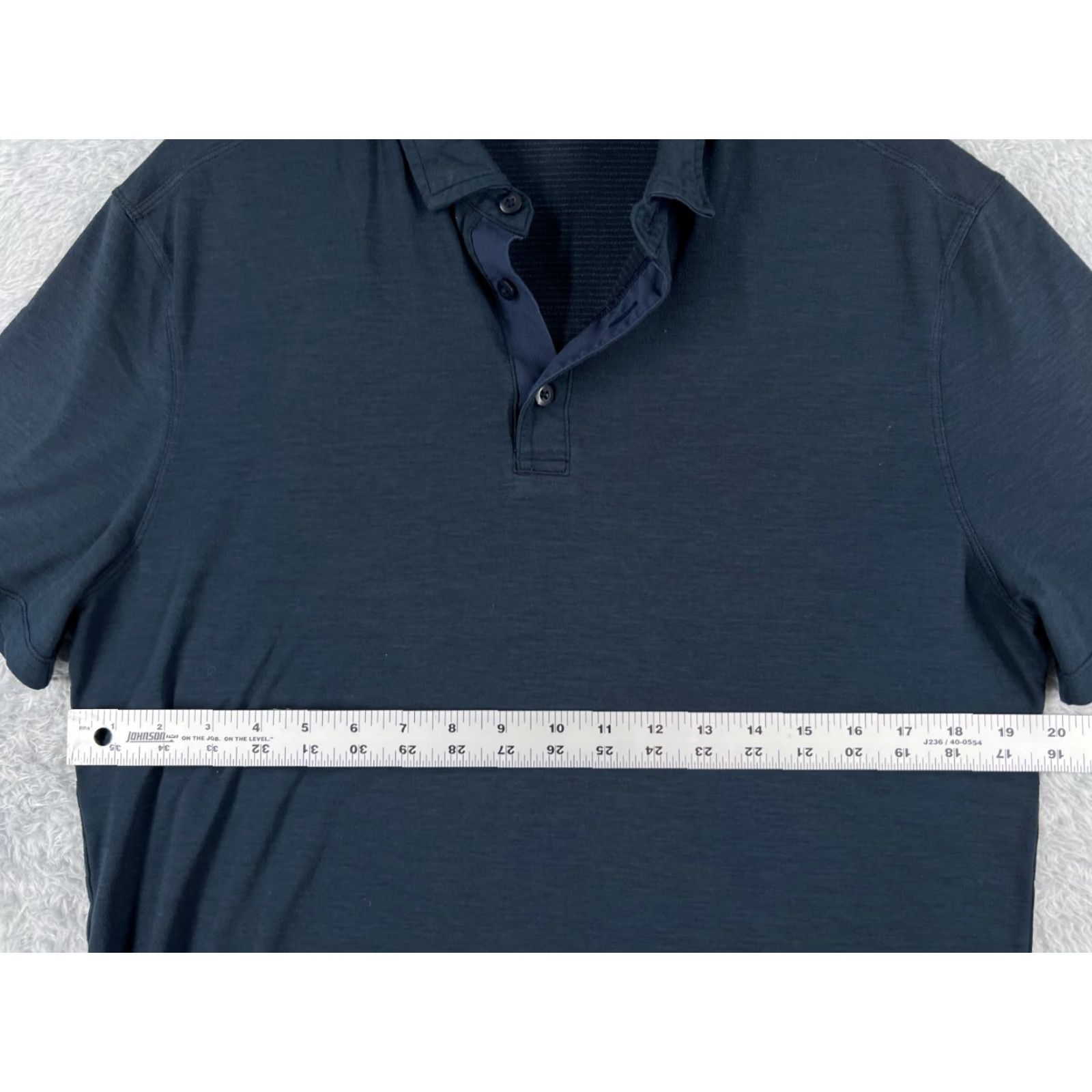 Lululemon Lululemon Shirt Adult Medium Blue Short Sleeve Golf Golfer Workwear Comfort Size US M / EU 48-50 / 2 - 6 Thumbnail