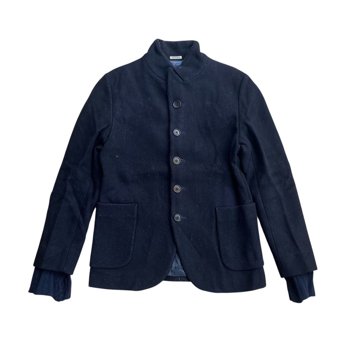 Blue Blue Japan Wool indigo jacket Size US L / EU 52-54 / 3 - 1 Thumbnail