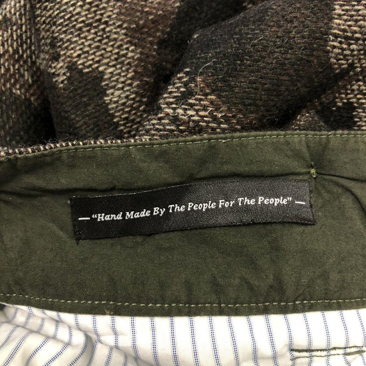Japanese Brand 🔥HAND MADE WOOL PANTS FLORAL MARSHALL ARTIST ISSEY MIYAKE Size US 32 / EU 48 - 20 Thumbnail