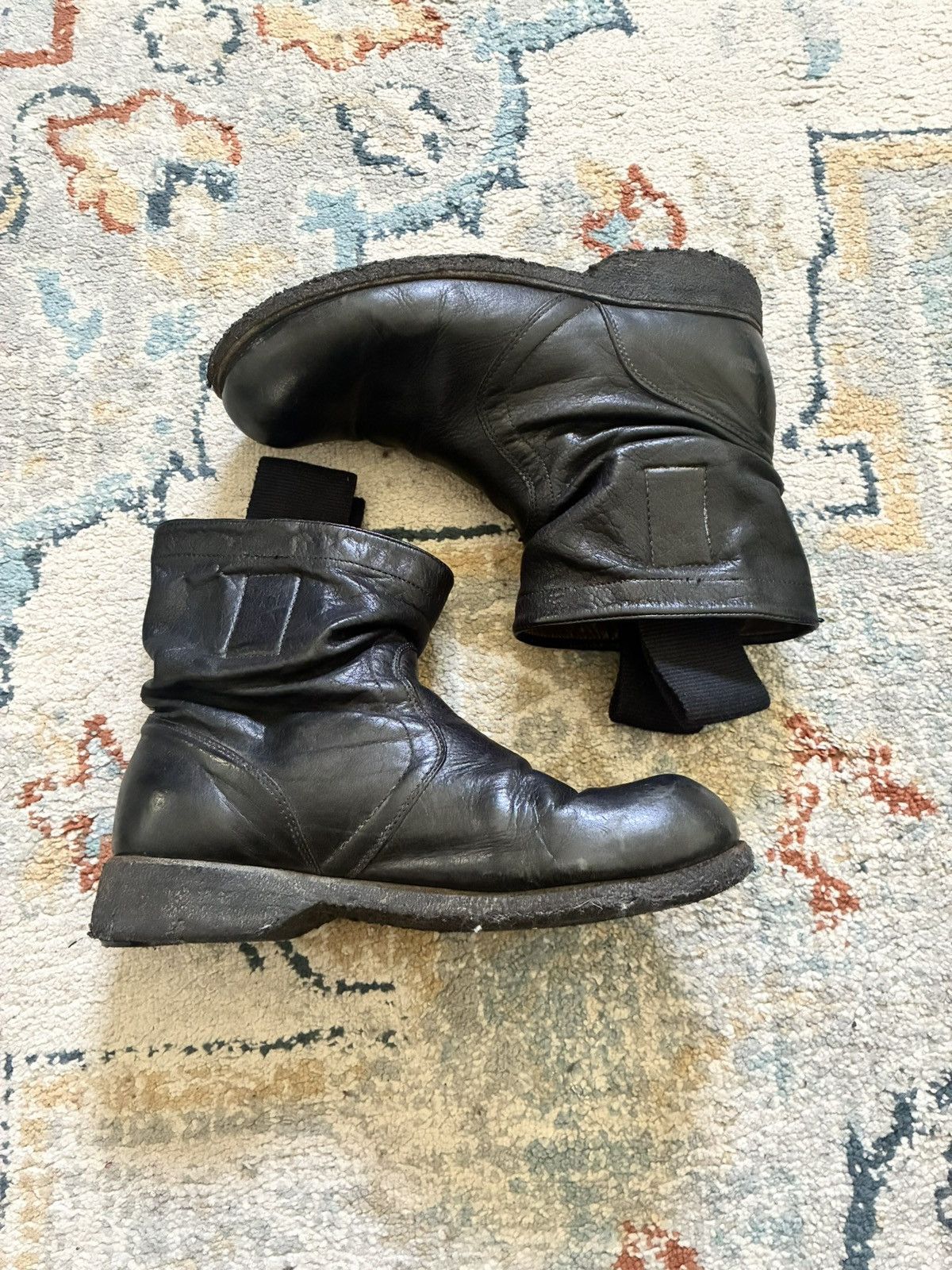 Rick Owens Rick Owens AW03 Pull on Trucker Boot Size US 9.5 / EU 42-43 - 4 Thumbnail