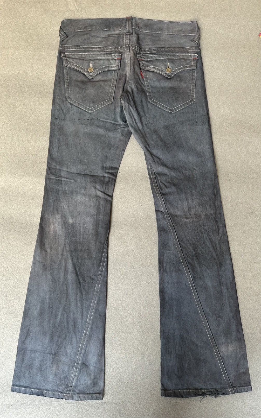FLARE Tornado Mart Hand Dyed Denim