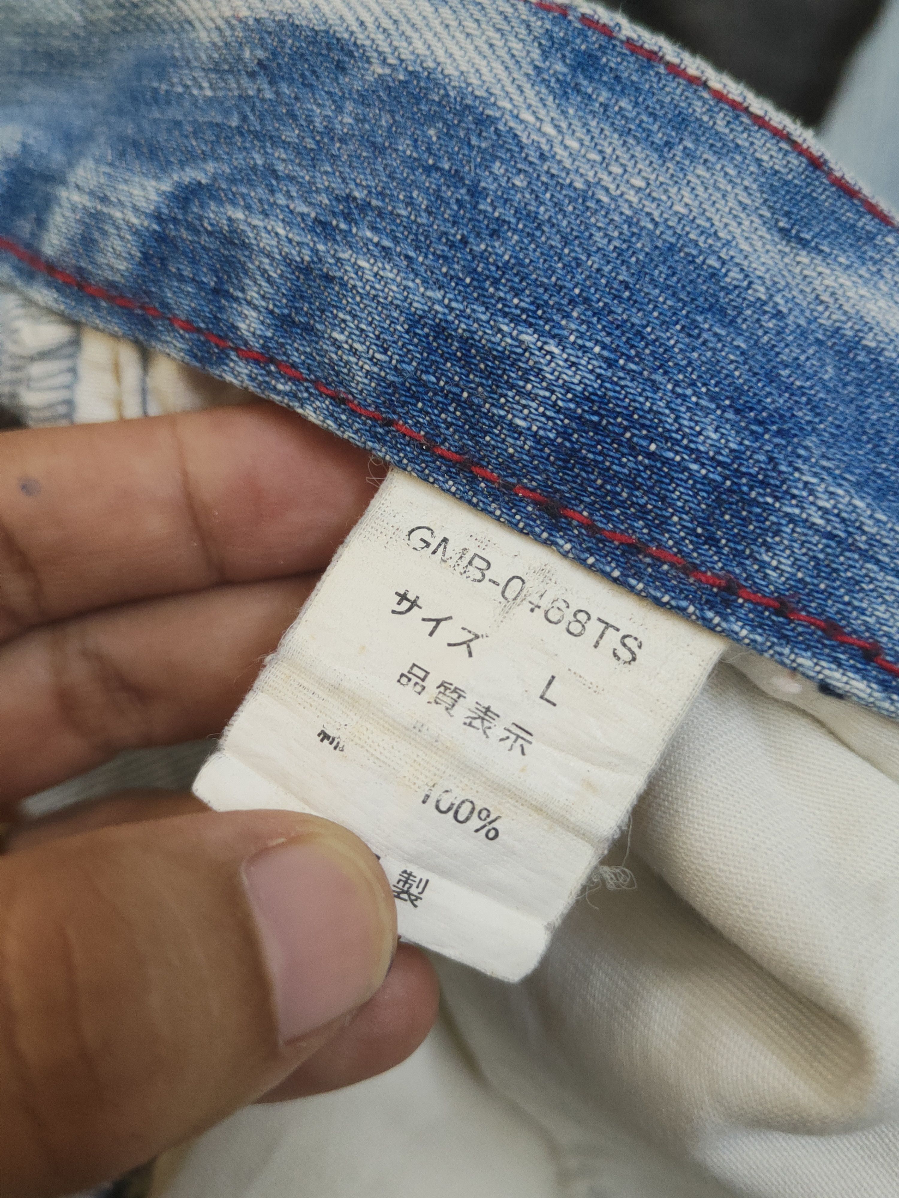 Global Work Global Work Light Blue Distressed Ripped denim Jeans #W1604 Size US 32 / EU 48 - 15 Thumbnail