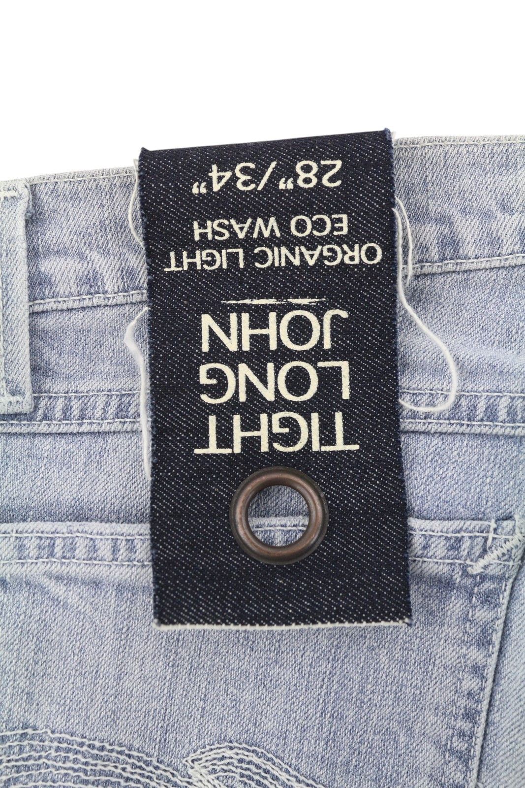 Nudie Jeans TIGHT LONG JOHN LIGHT ECO WASH W28/L34 Blue Jeans 87257 Size US 28 / EU 44 - 6 Thumbnail