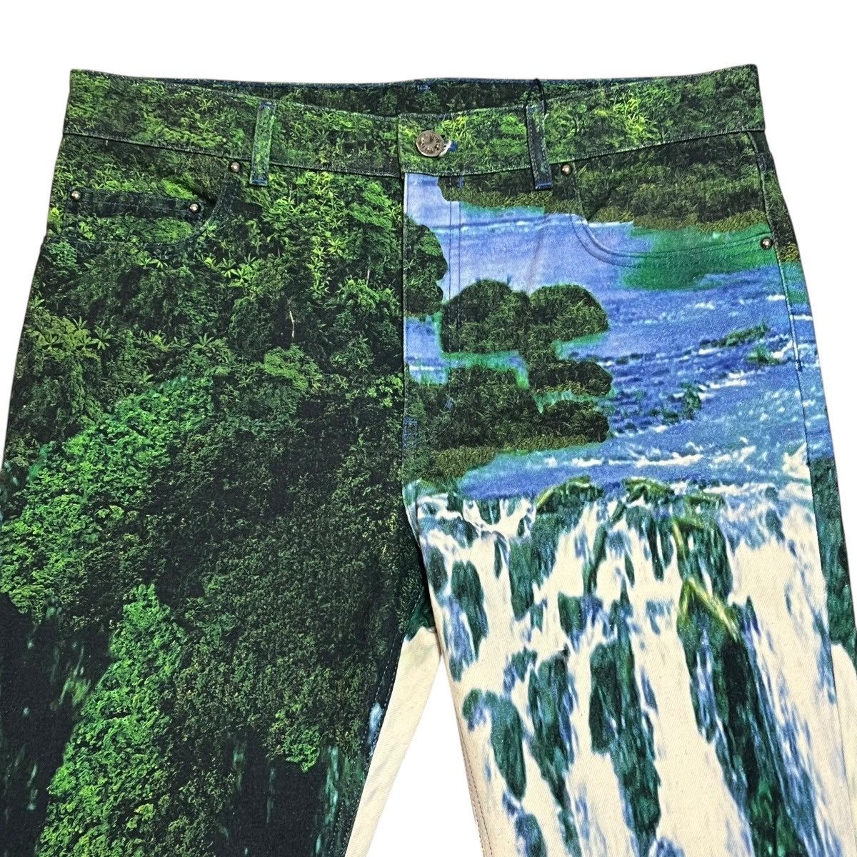 Louis Vuitton LOUIS VUITTON × VIRGIL ABLOH 2022SS LANDSCAPE DENIM PANTS Size US 31 - 3 Thumbnail