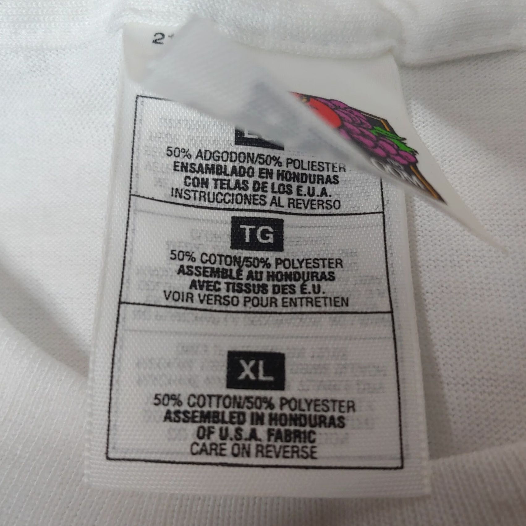 Fruit Of The Loom Volunteer Firefighters Shirt XL EMS Single Stitch Fireman Hero White NEW Vintage Shirt Size US XL / EU 56 / 4 - 6 Thumbnail