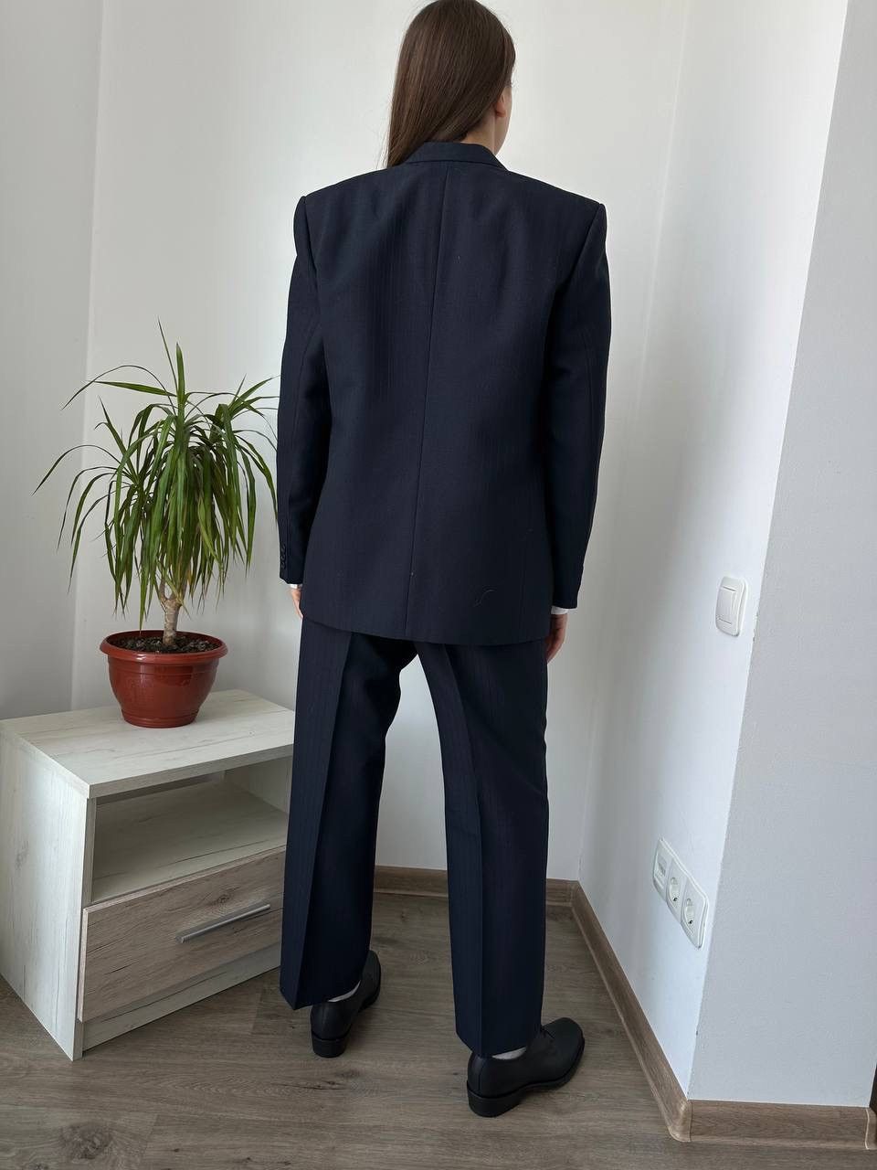Japanese Brand × Vintage Vintage Japanese Striped Blue Blazer Pants Suit Colletti Size M / US 6-8 / IT 42-44 - 12 Thumbnail