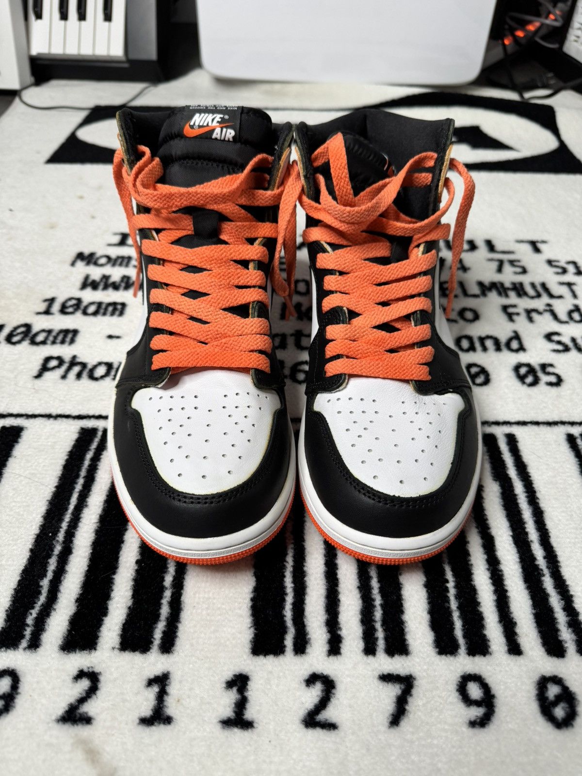 Nike Air Jordan 1 Retro High OG Shattered 3.0 Custom Size US 10.5 / EU 43-44 - 4 Thumbnail