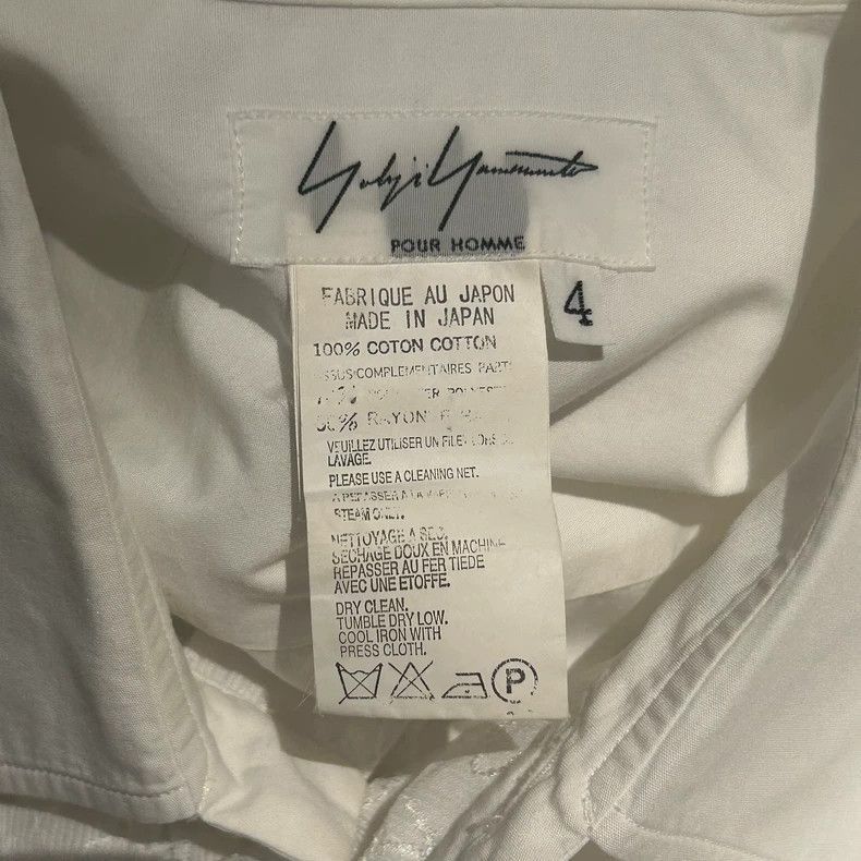 Yohji Yamamoto Yohji Yamamoto Yohji Yamamoto Floral Lace Shirt Spring Sum Size US M / EU 48-50 / 2 - 7 Thumbnail