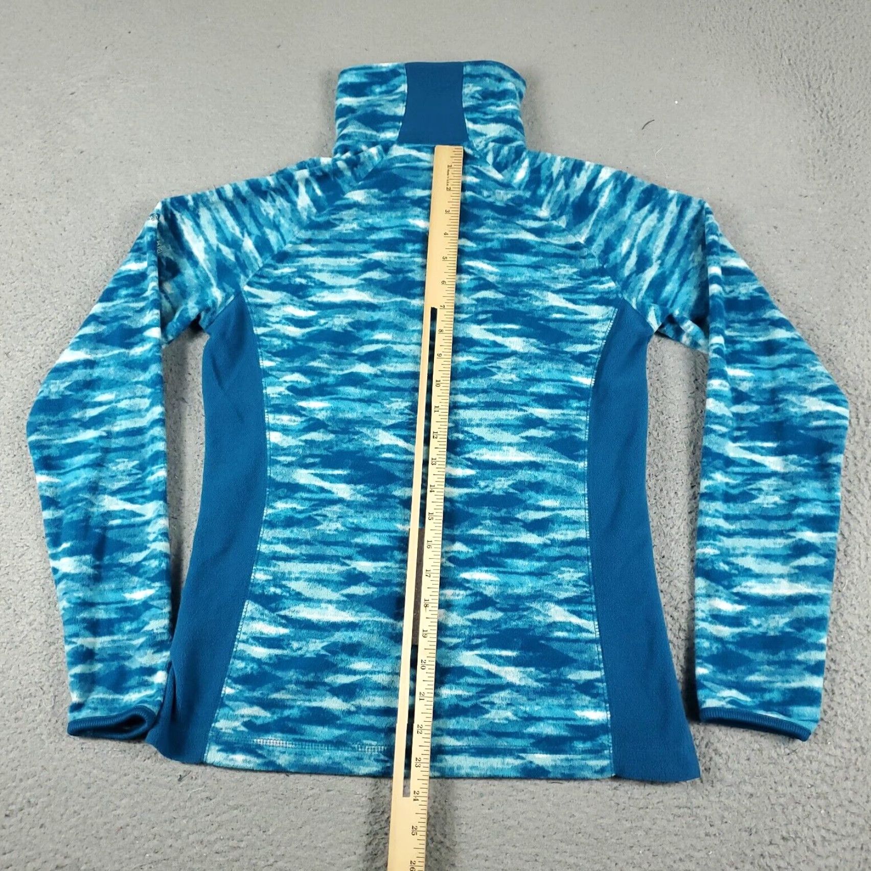 Vintage Columbia Sweater Womens Small Blue Fleece 1/4 Zip Pullover Sweatshirt Size S / US 4 / IT 40 - 5 Thumbnail