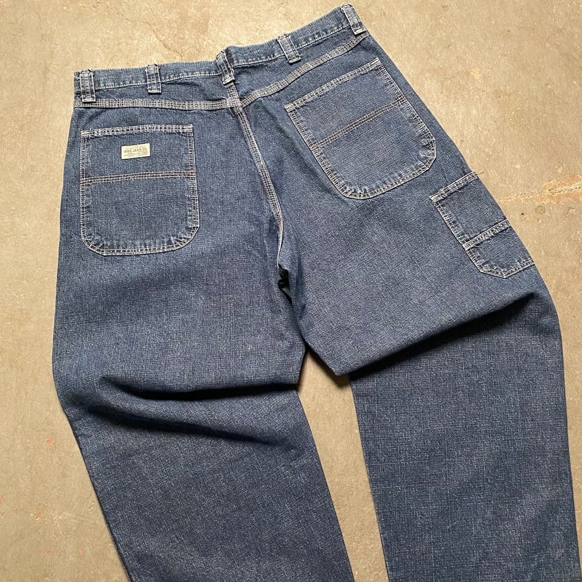 Vintage Vintage 90s Wrangler Baggy Carpenter Jeans Made in Usa Size US 36 / EU 52 - 3 Thumbnail