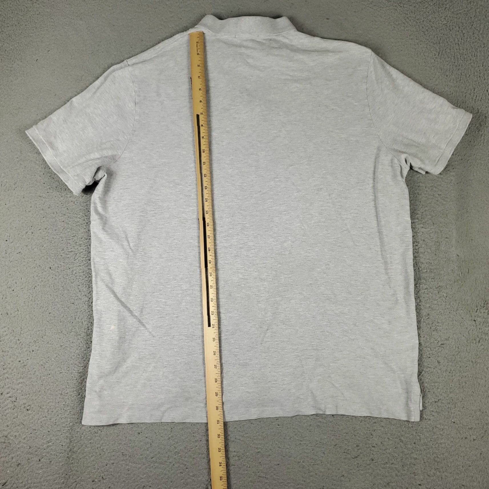 Ralph Lauren Ralph Lauren Polo Shirt Mens 2XL Gray Classic Fit Short Sleeve Solid Color Polo Casual Shirt Mens 2XL Gray Polo Shirt - 2XL Mens Polo Size US XXL / EU 58 / 5 - 5 Thumbnail