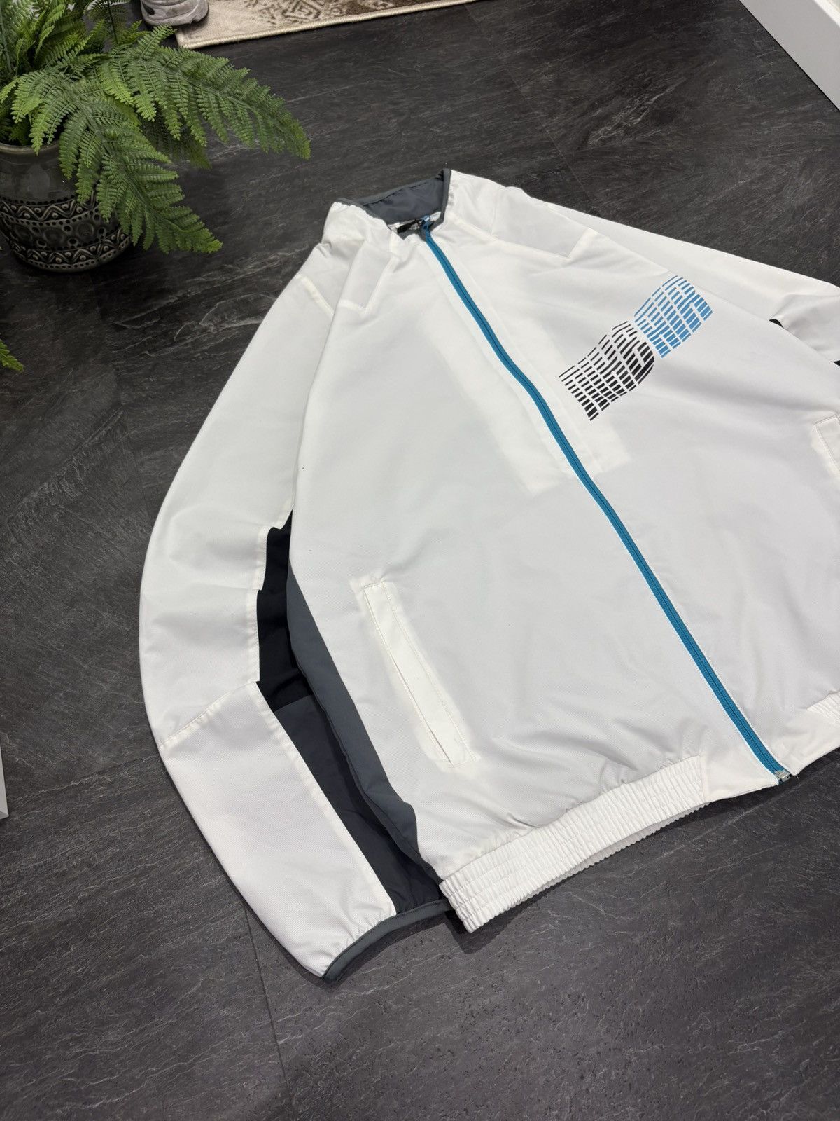 Nike 00s Vintage Nike Air Nylon Drill Jacket Big Logo Size US XXL / EU 58 / 5 - 3 Thumbnail