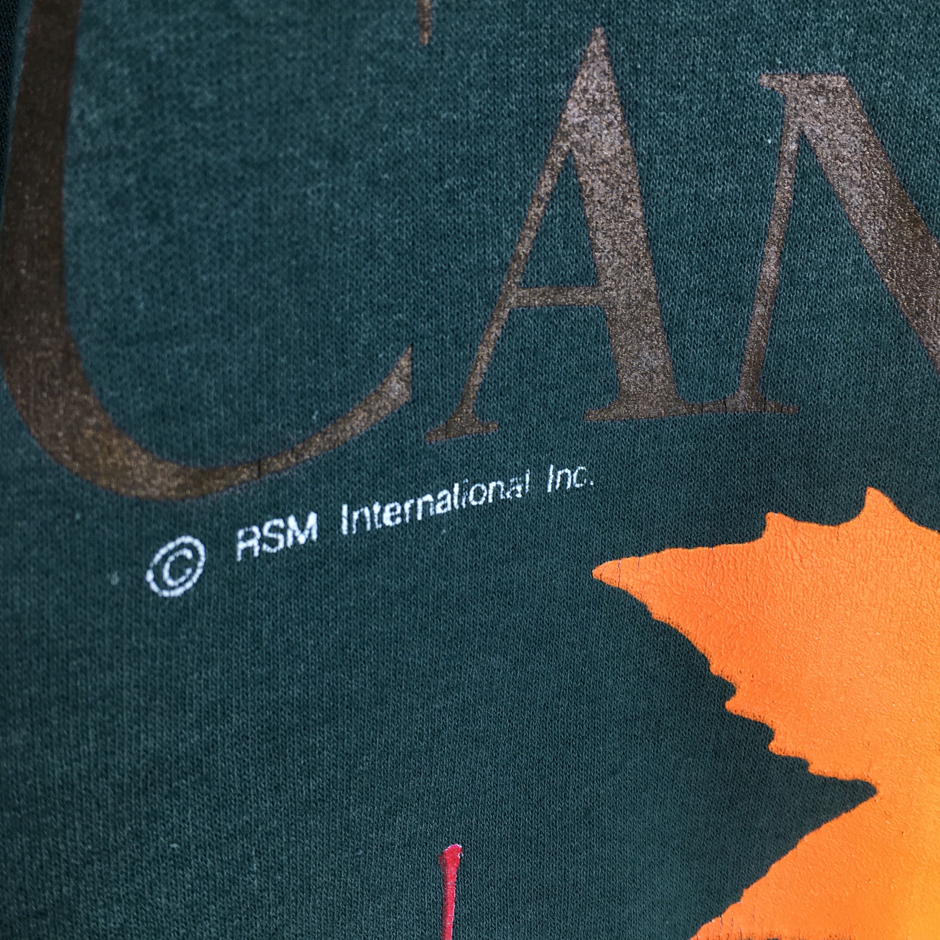 Vintage Vintage Toronto Canada Green Sweatshirt Medium Size US M / EU 48-50 / 2 - 4 Thumbnail