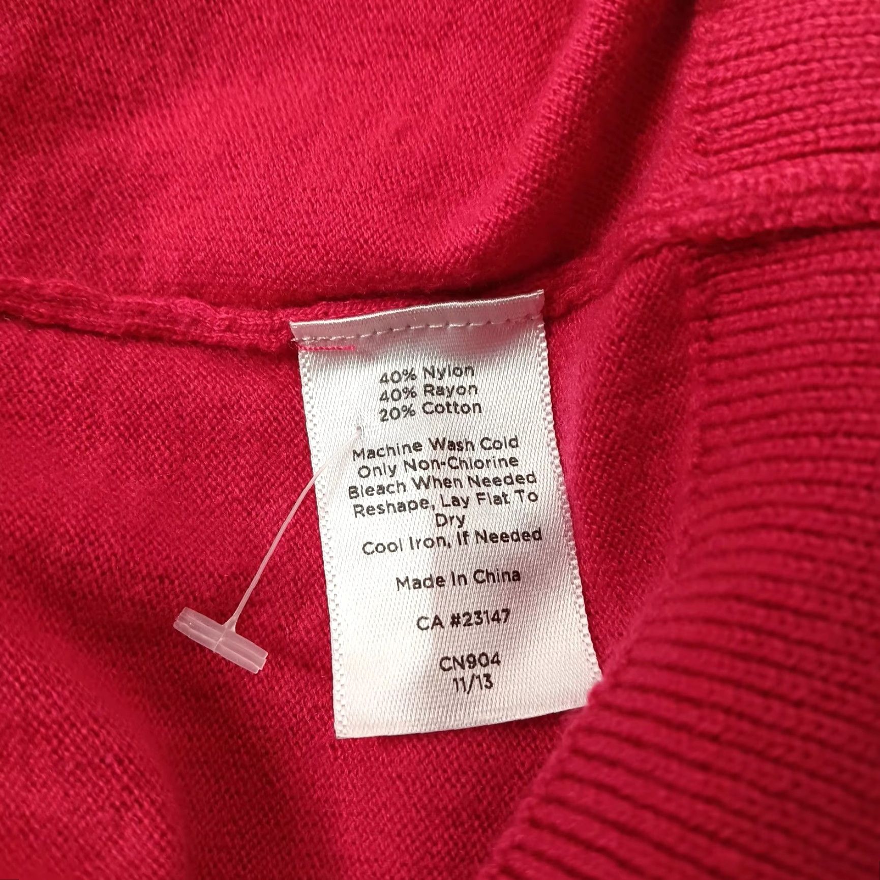 Talbots Talbots Cardigan Sweater Small V-Neck Button Up Pink Classic Knit Women Size S / US 4 / IT 40 - 4 Thumbnail
