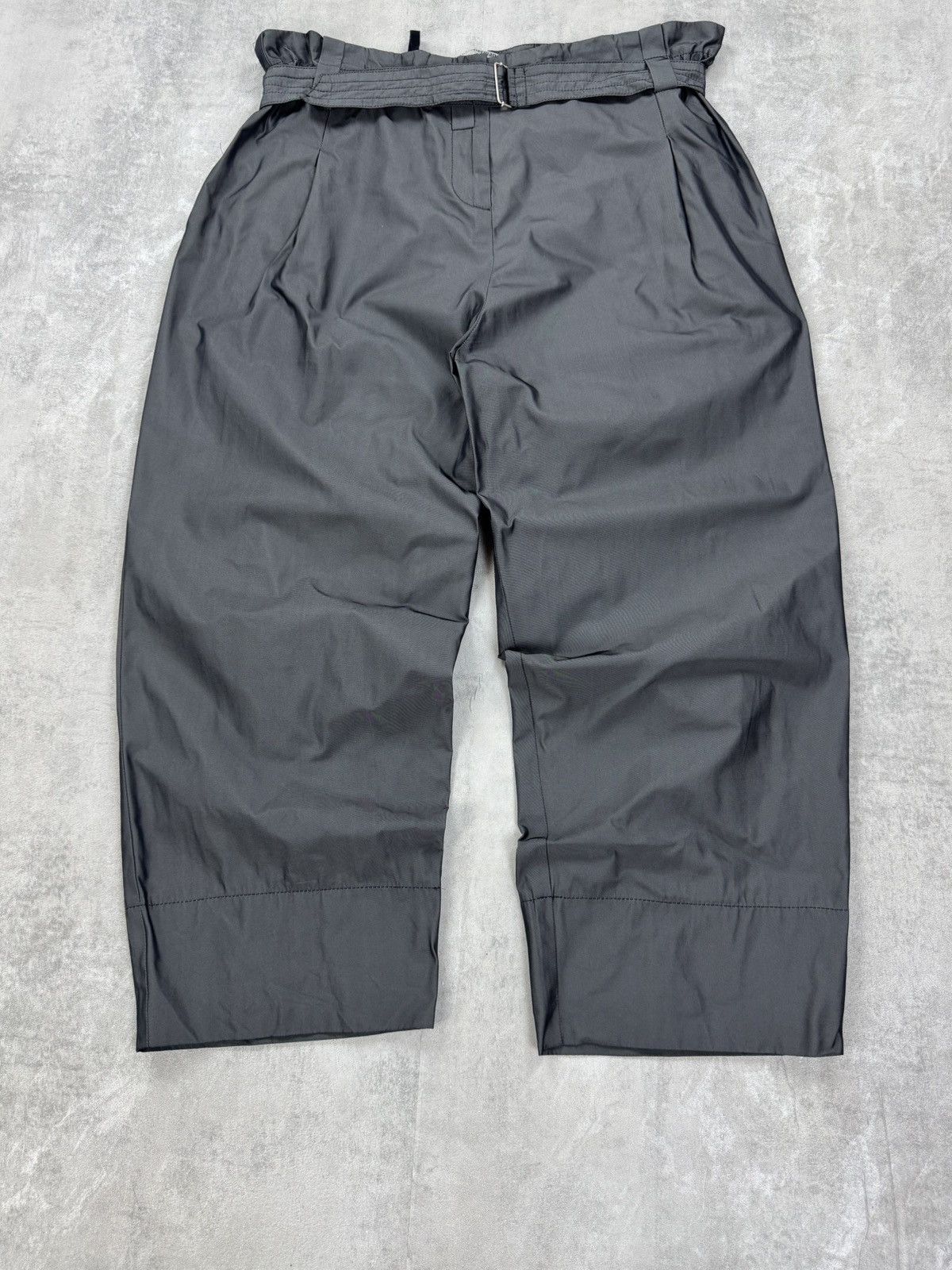 Japanese Brand Cora kemperman Pants Belted Japanese Trousers Womens Size L Size 29" - 3 Thumbnail