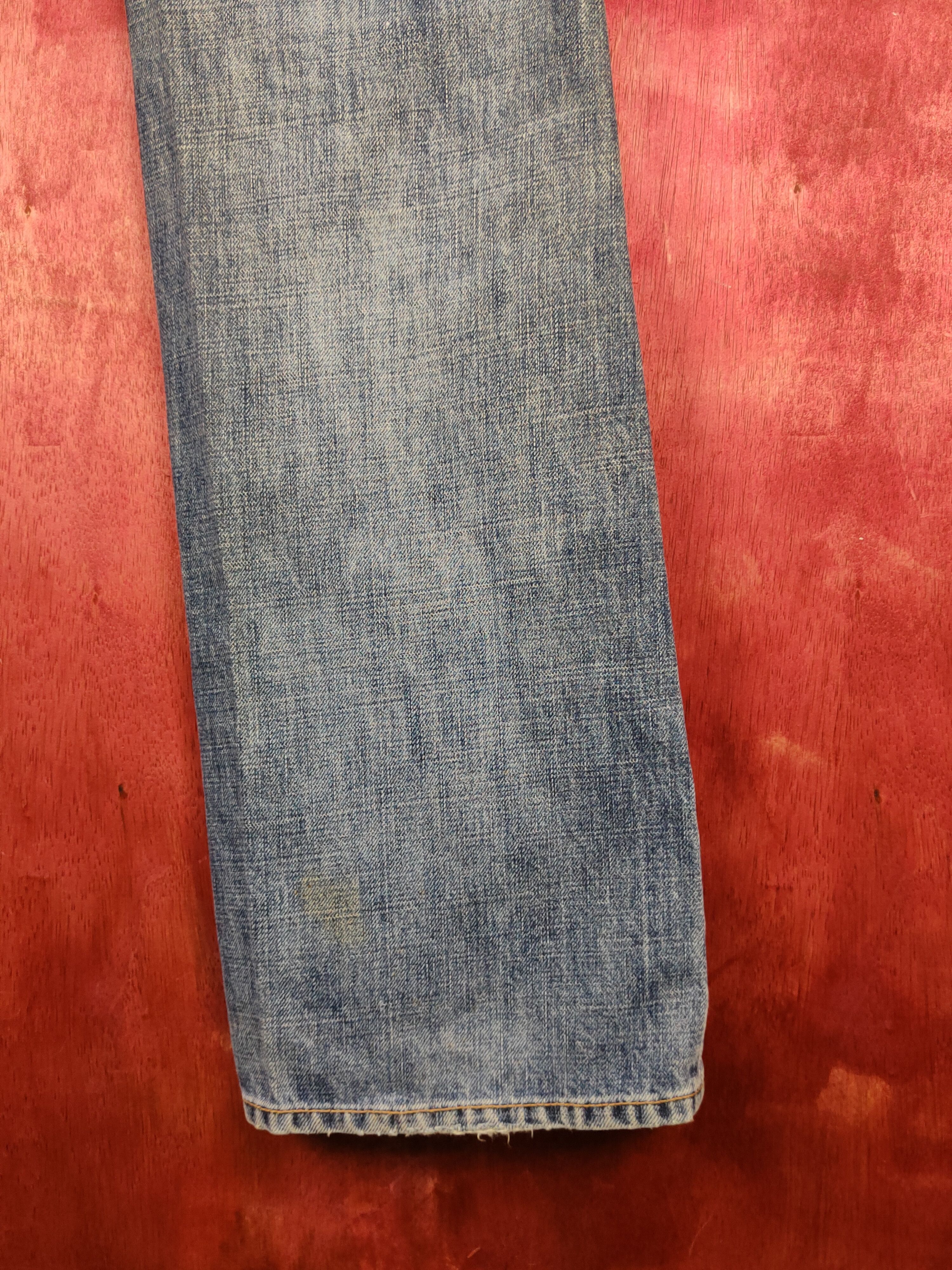 Gap Gap Blue Distressed Ripped Boot Cut Denim Jeans #S2283 Size US 33 - 11 Thumbnail