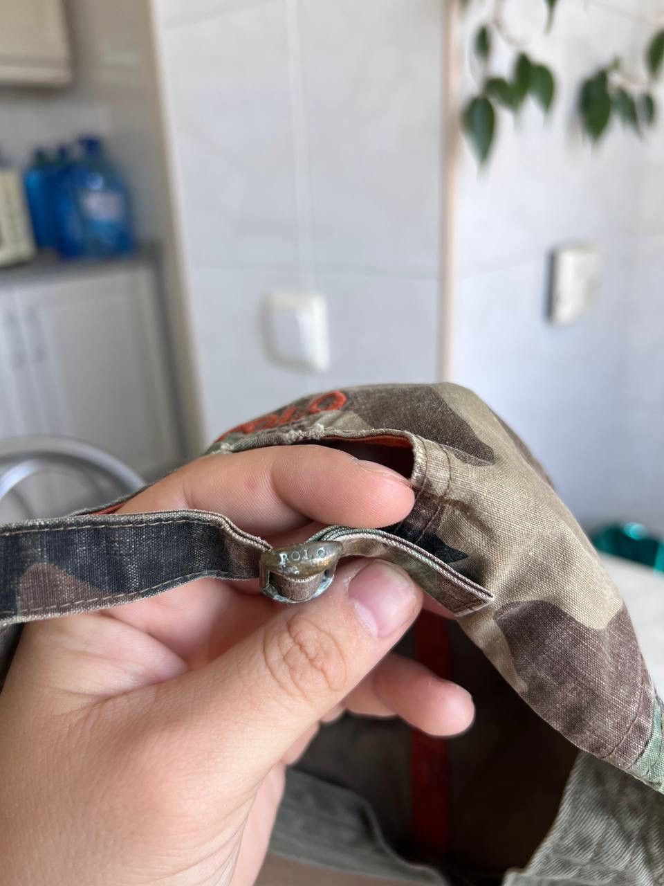 Polo Ralph Lauren Ralph Lauren Polo camo cap green Military Army Style hat Y2K Size ONE SIZE - 5 Thumbnail