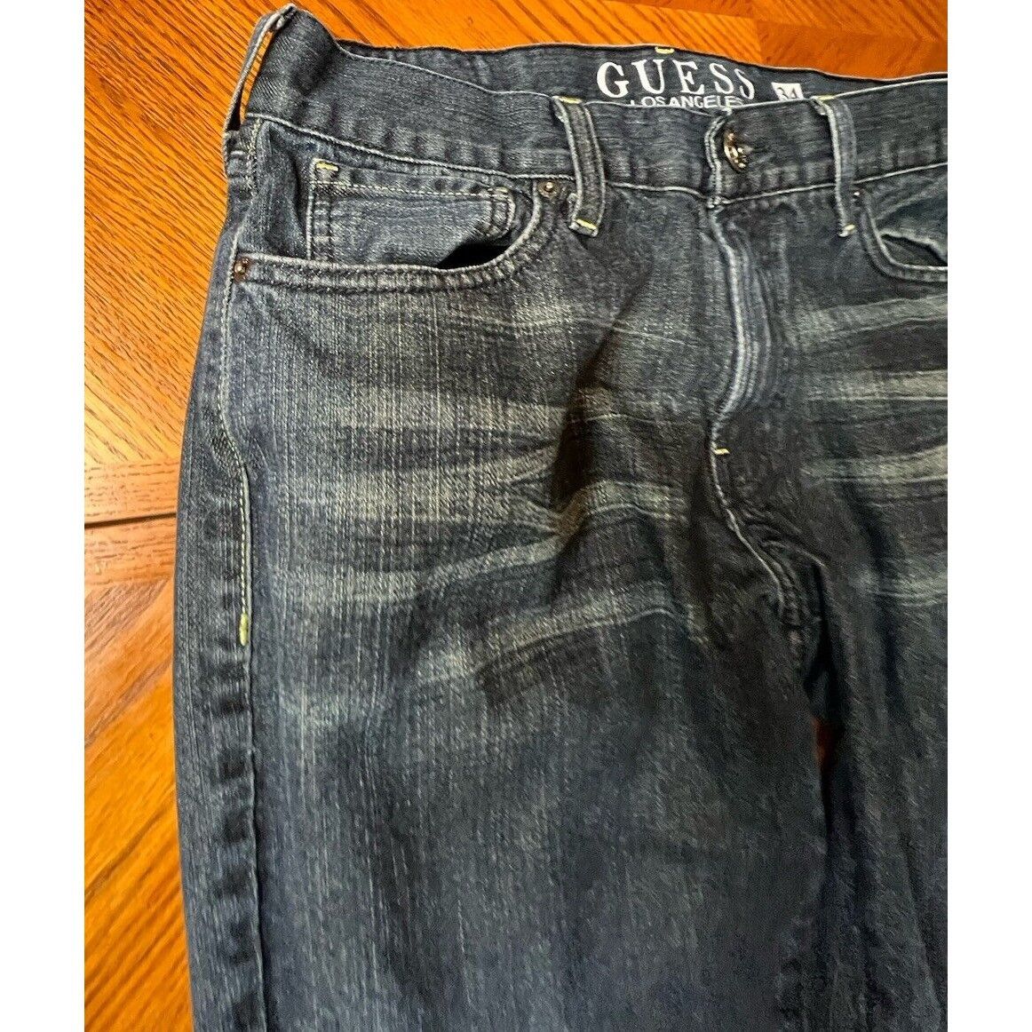 Guess guess jeans size 34x32 denim pants Size US 34 / EU 50 - 2 Thumbnail