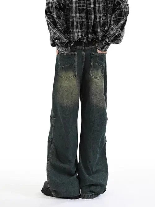 Jean Street vintage Y2K baggy wide leg jeans Size US 34 / EU 50 - 8 Thumbnail
