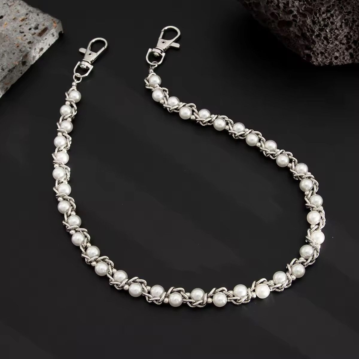 Jewelry Imitation Pearl Wallet chain Size ONE SIZE - 3 Thumbnail