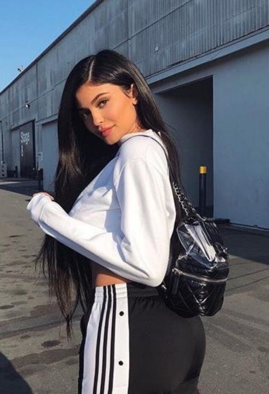 Adidas × Kim Kardashian × Vintage adidas Originals Adibreak Track Pants Black/White Size US 40 / EU 56 - 3 Thumbnail