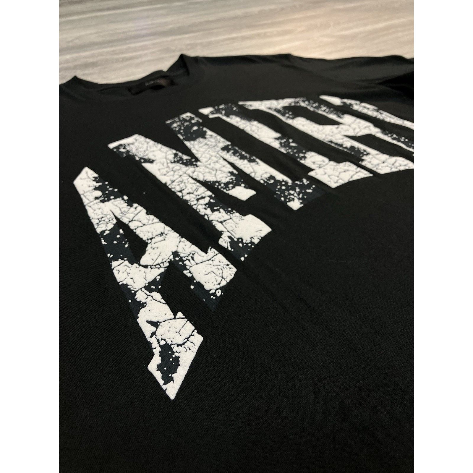 Amiri Amiri Collegiate Logo Tee ' Black ' | GOOD CONDITION! Size US S / EU 44-46 / 1 - 6 Thumbnail