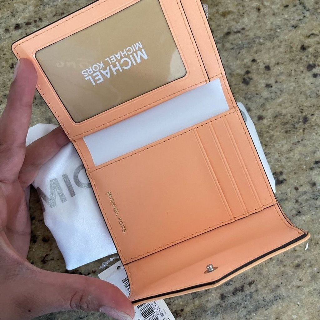 Michael Kors New Mk medium trifold wallet Size ONE SIZE - 5 Thumbnail