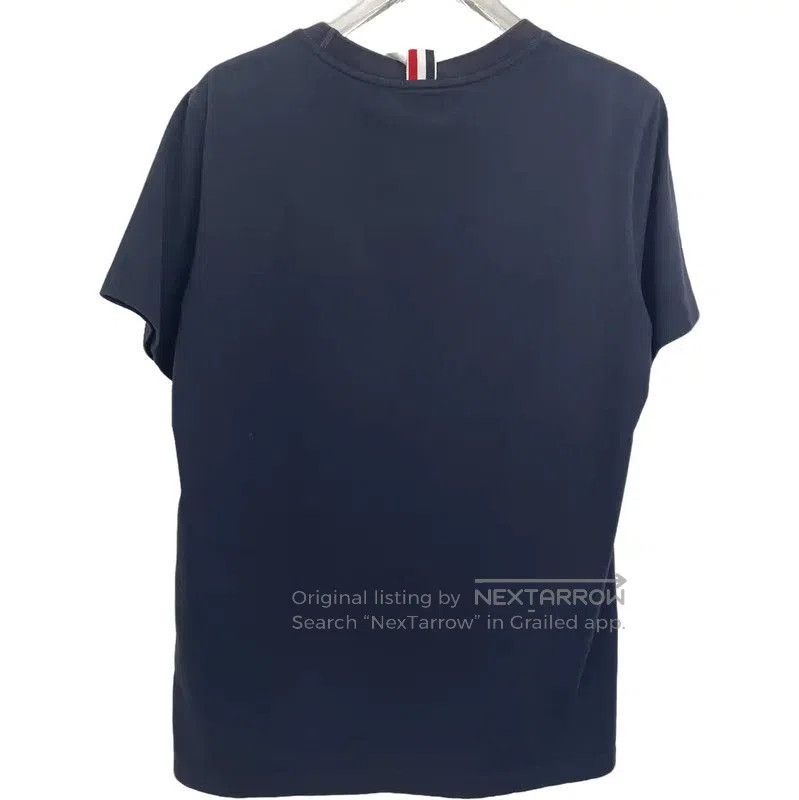 Thom Browne Thom Browne Men's Blue Cotton T-Shirt . Size US XS / EU 42 / 0 - 1 Thumbnail