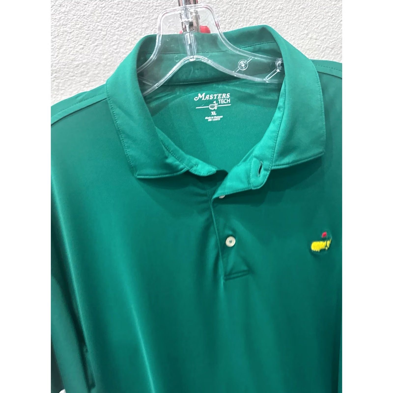 Vintage Masters Agusta Green Golf POLO SHIRT XL Men XS? Size US XL / EU 56 / 4 - 7 Thumbnail
