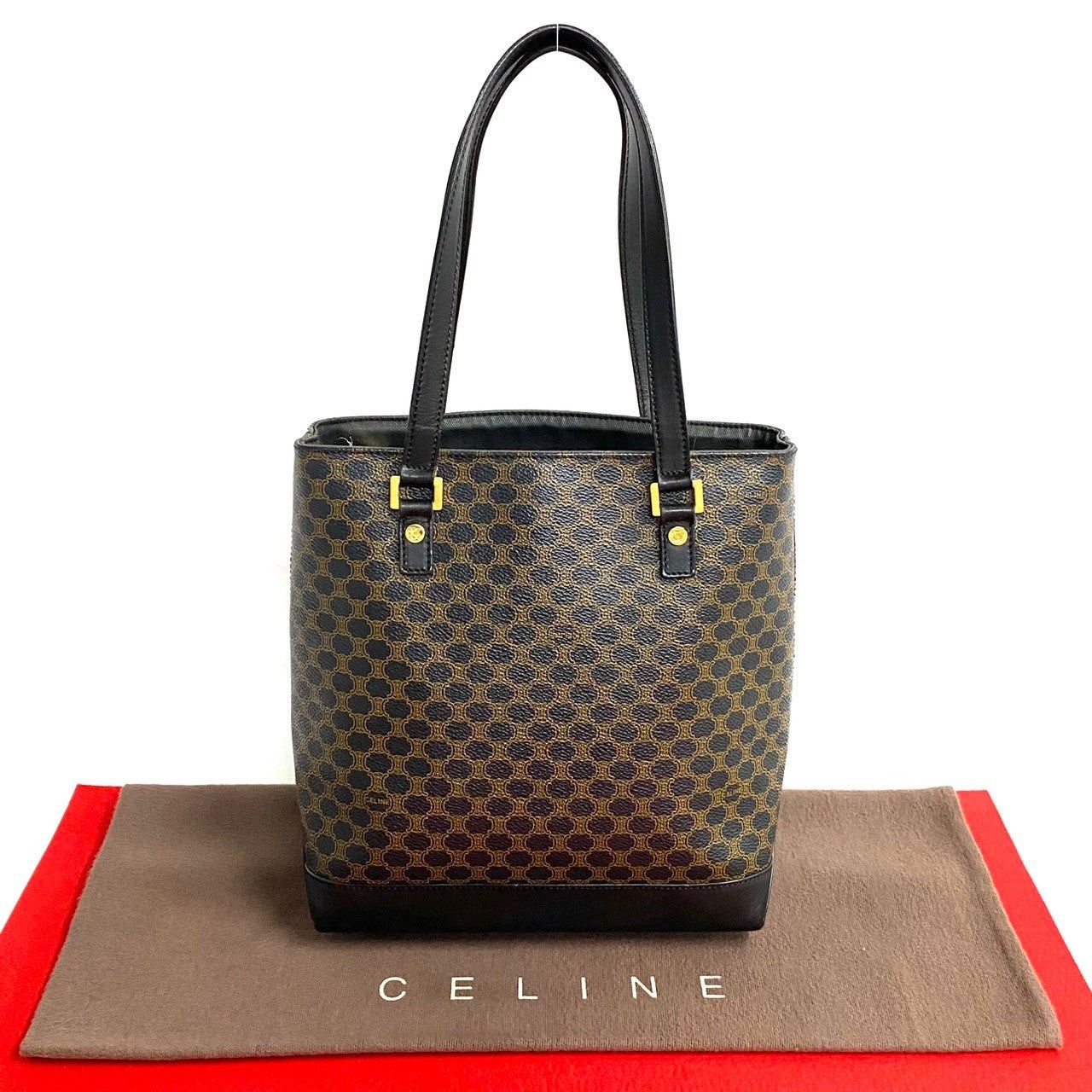 Celine Celine Tote Bag Black Leather Size ONE SIZE - 1 Thumbnail