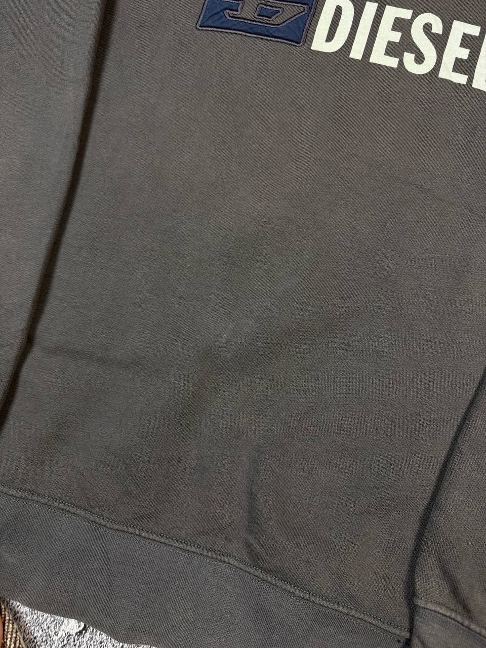Diesel Y2K Diesel Sunfaded Distressed 2000s Sweatshirt Grunge Size US M / EU 48-50 / 2 - 6 Thumbnail