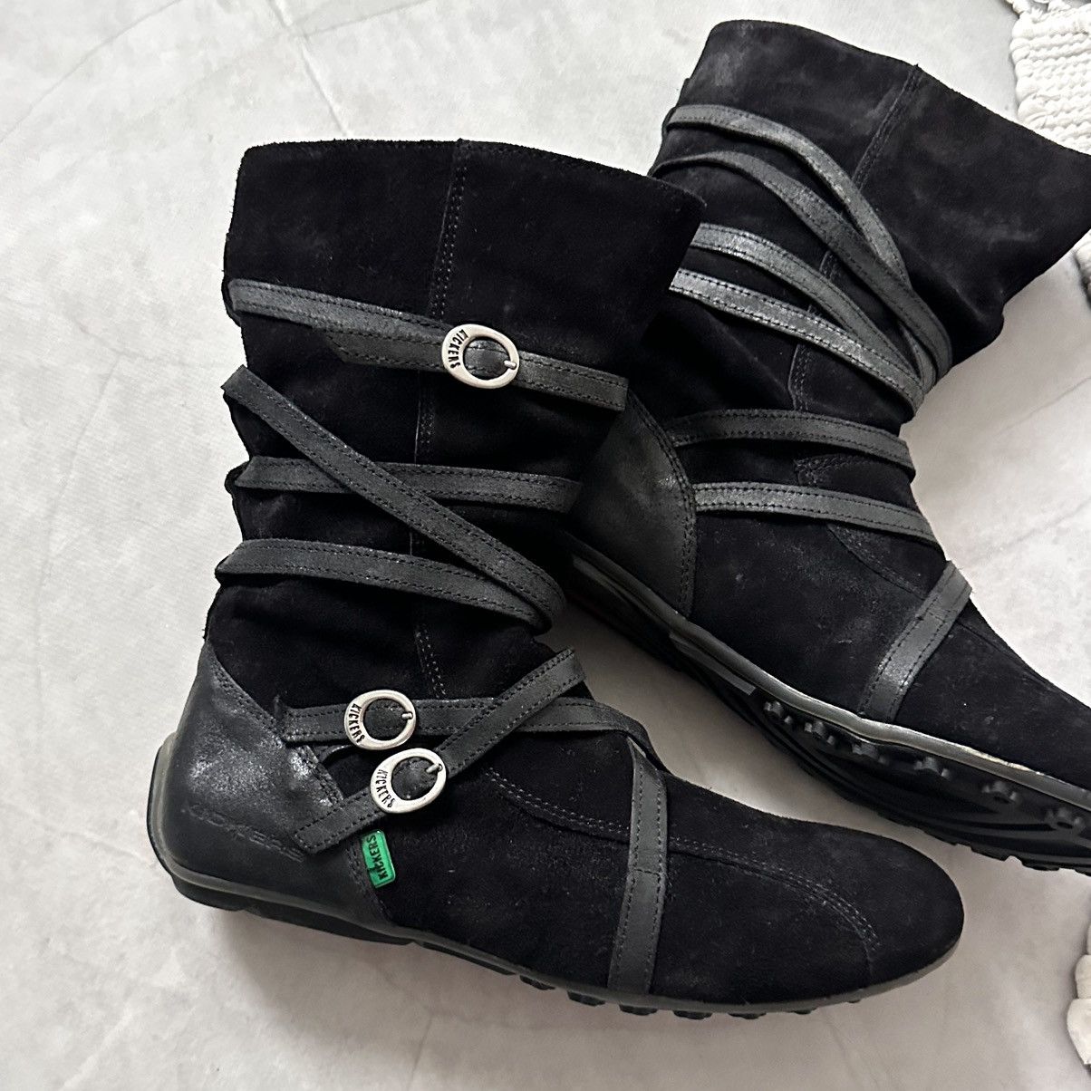 Dirk Bikkembergs Crazy Wrap Straps Boxing Biker Boots As 98 Rick Owens Vibe Size US 8 / IT 38 - 2 Thumbnail