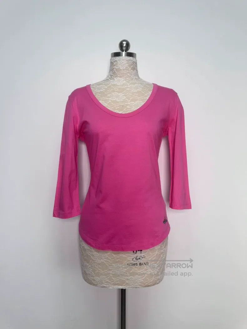 Vivienne Westwood Vivienne Westwood Pink Color Orb Embroidery Seven-Eighth S Size L / US 10 / IT 46 - 1 Thumbnail