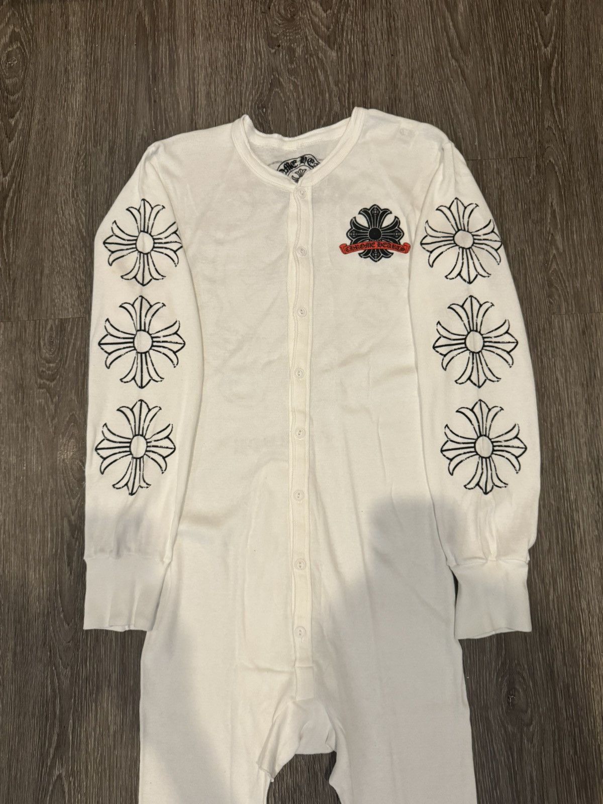 Chrome Hearts Chrome Hearts Adult Onesie One Piece Pajama Suit One Size Size US M / EU 48-50 / 2 - 4 Thumbnail