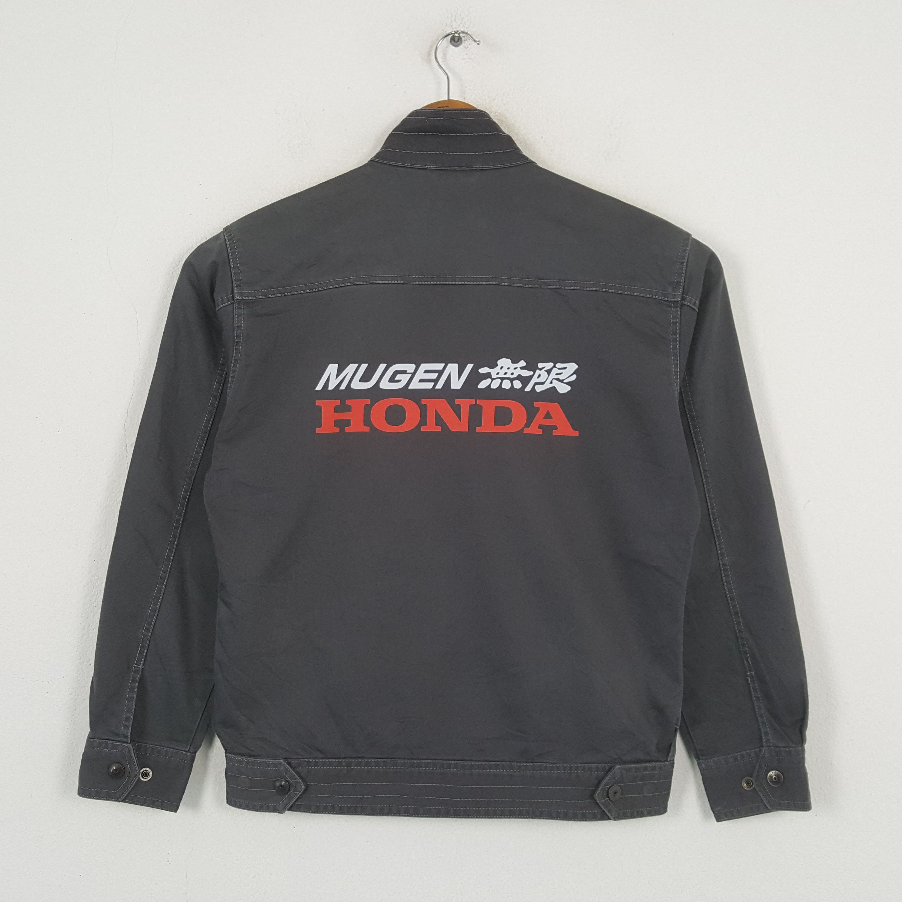 Japanese Brand × Vintage Vintage MUGEN HONDA Racing Team Custom Jacket C289N20 Size US M / EU 48-50 / 2 - 1 Thumbnail