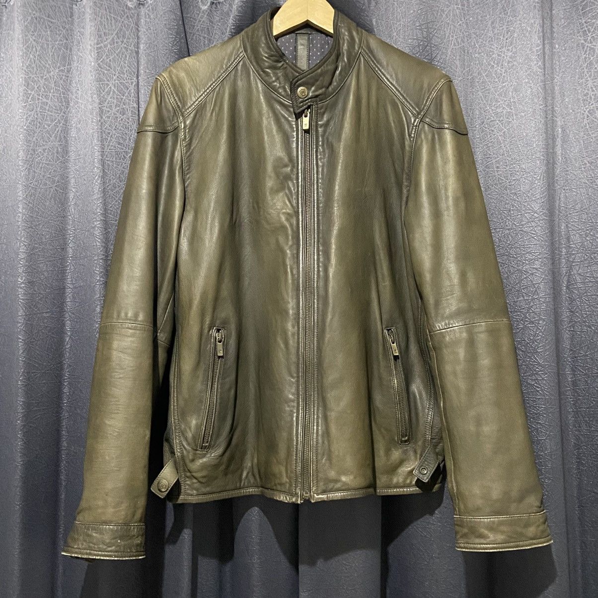 Massimo Dutti Massimo Dutti Leather jacket Size US M / EU 48-50 / 2 - 1 Thumbnail
