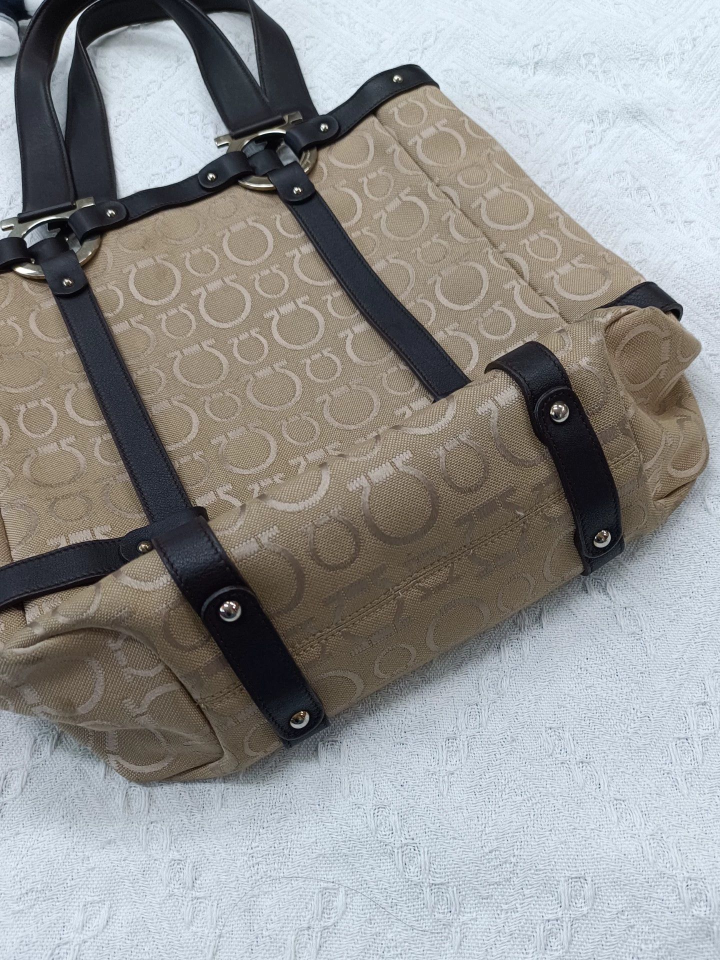 Salvatore Ferragamo Ferragamo Tote Bag 37.5x34 Size ONE SIZE - 3 Thumbnail