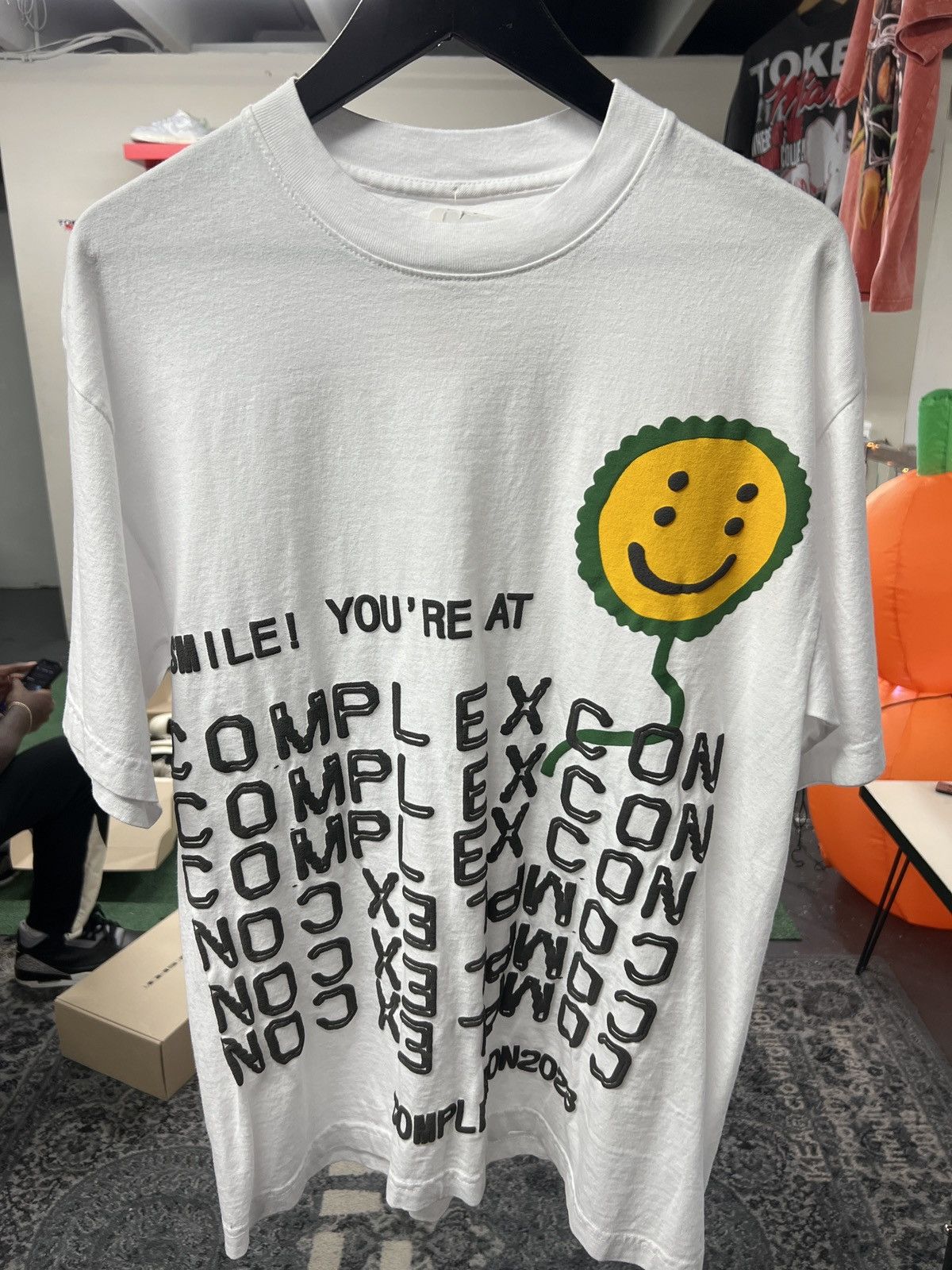 Cactus Plant Flea Market × Complex CPFM x ComplexCon Smile! Tee Size US M / EU 48-50 / 2 - 1 Preview