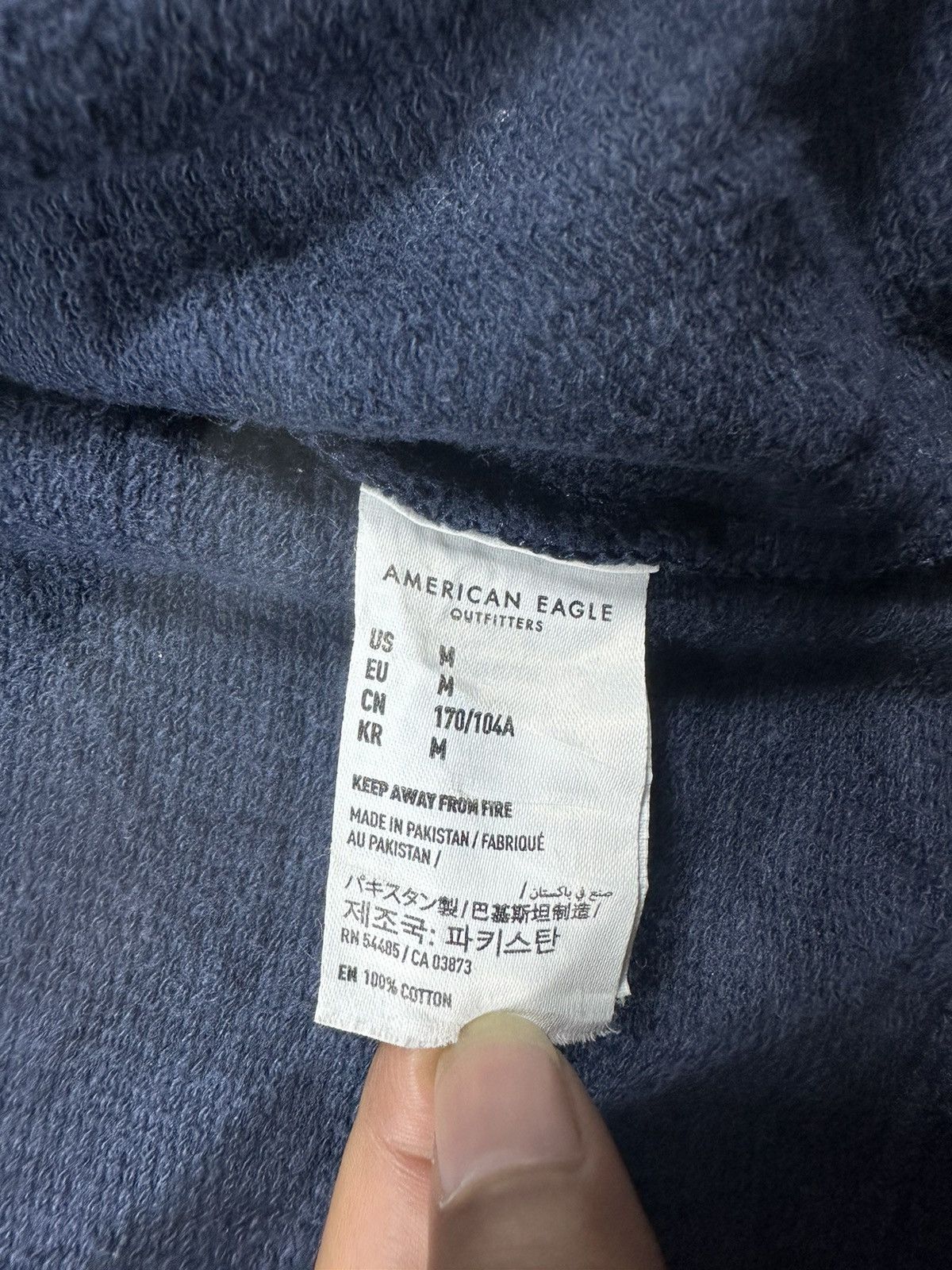 American Eagle Outfitters × If Six Was Nine × Le Grande Bleu (L.G.B.) CRAZY FADED FUR ZIPHOODIE AMERICAN EAGLE IFSIXWASNINE STYLE Size US XL / EU 56 / 4 - 7 Thumbnail