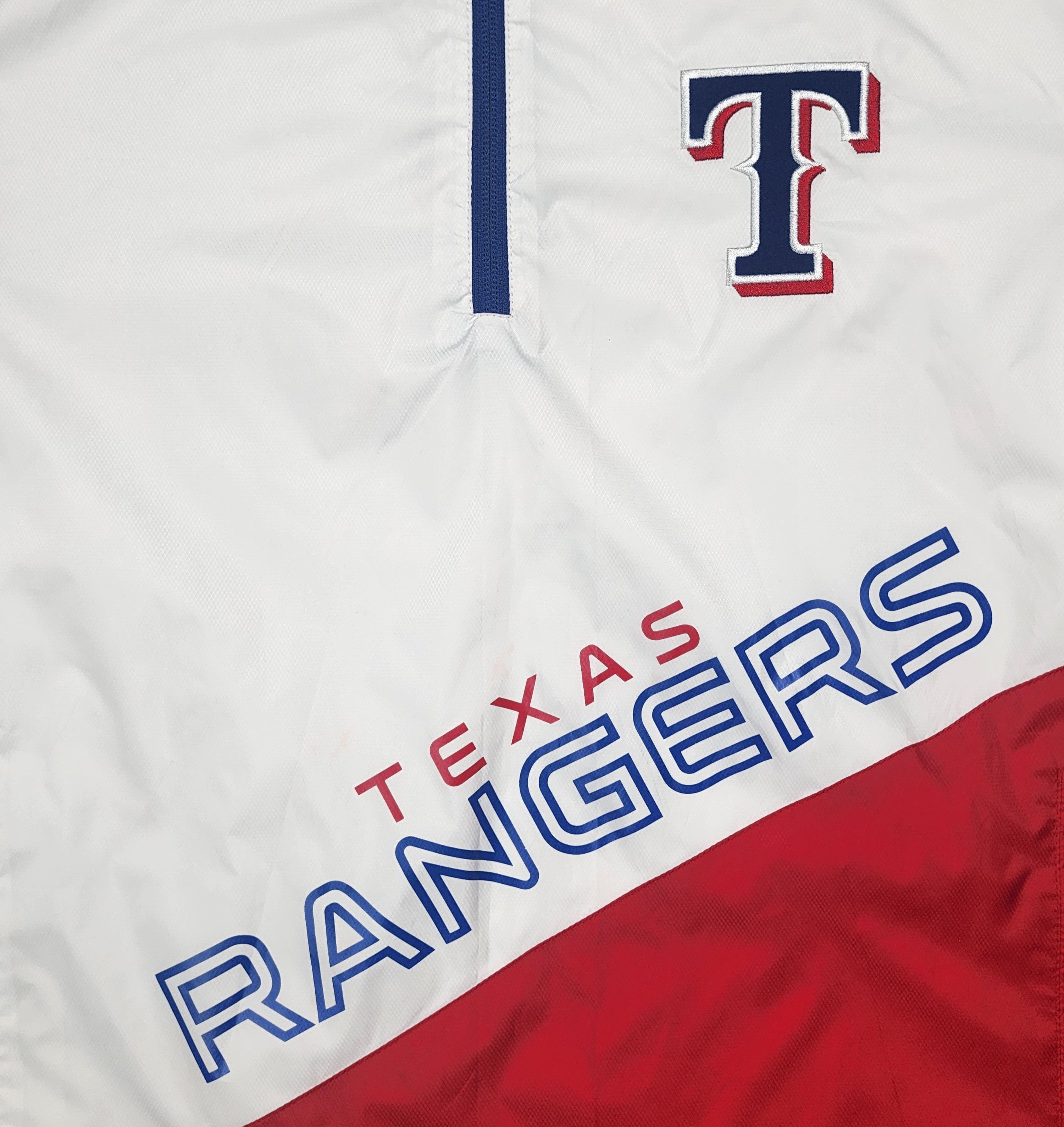 MLB Y2K MLB Texas Rangers windbreaker jacket Size US L / EU 52-54 / 3 - 2 Thumbnail